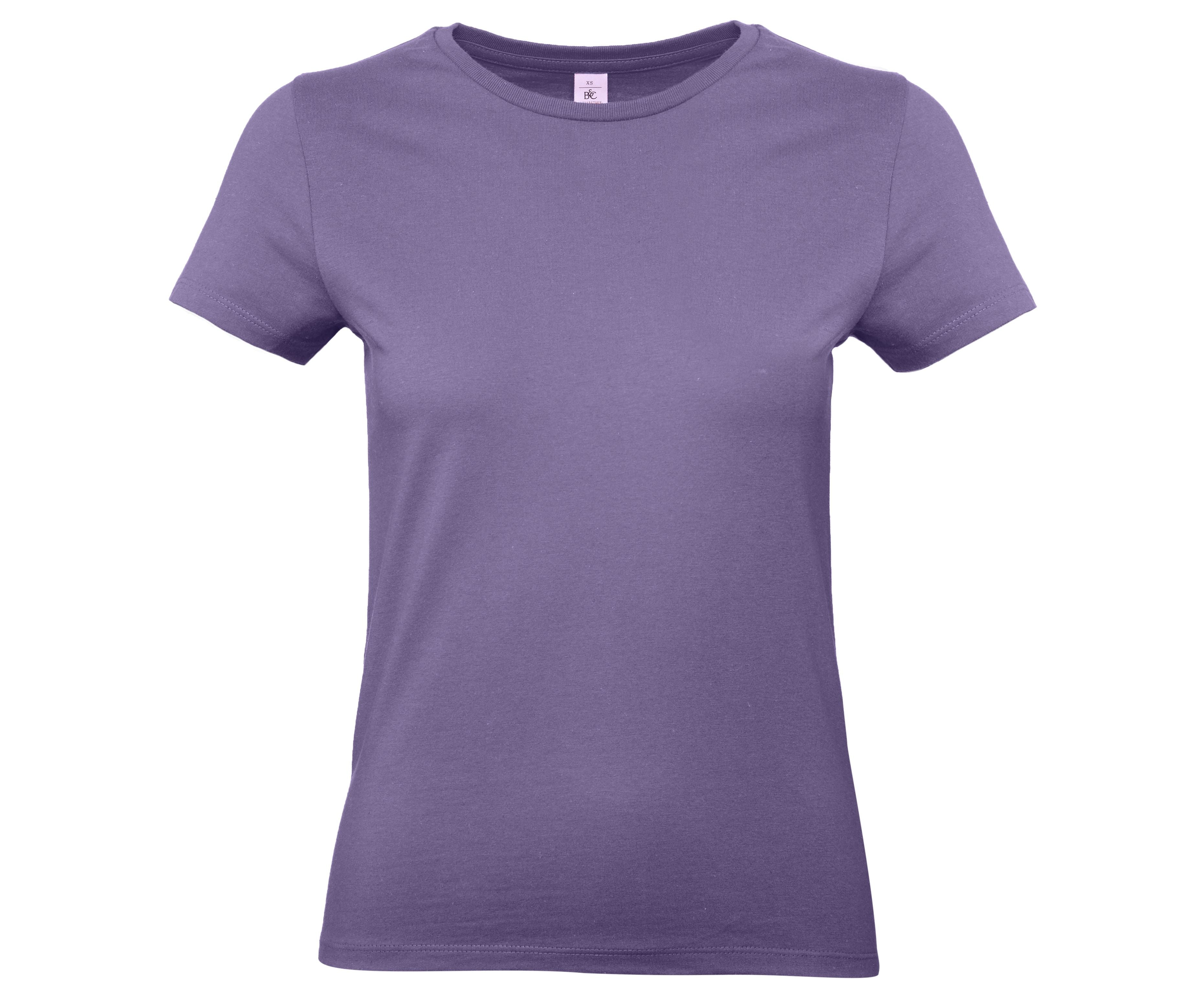 Camiseta 190 con Cuello Redondo para Mujer - B&C BC04T
