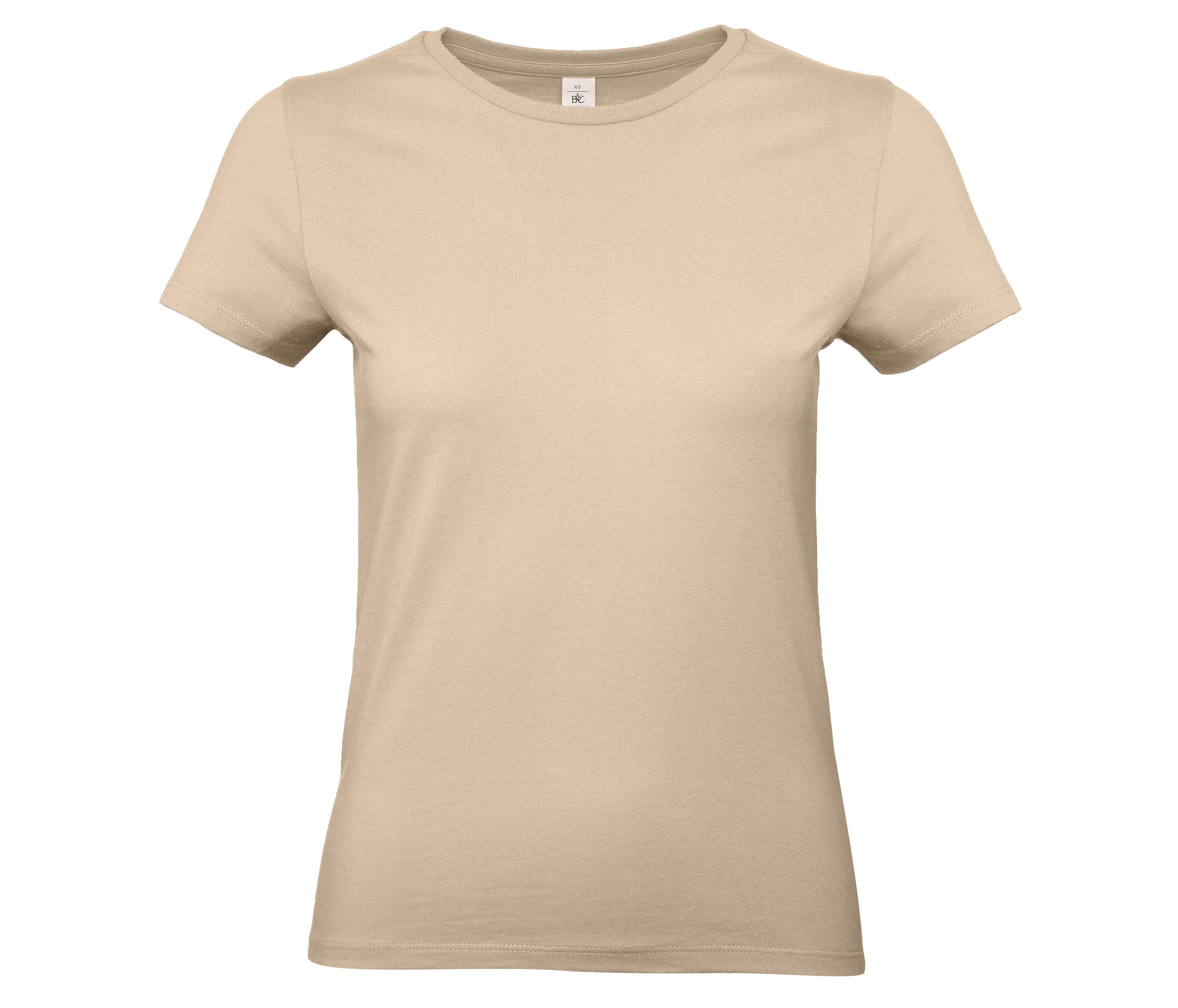 Camiseta 190 con Cuello Redondo para Mujer - B&C BC04T