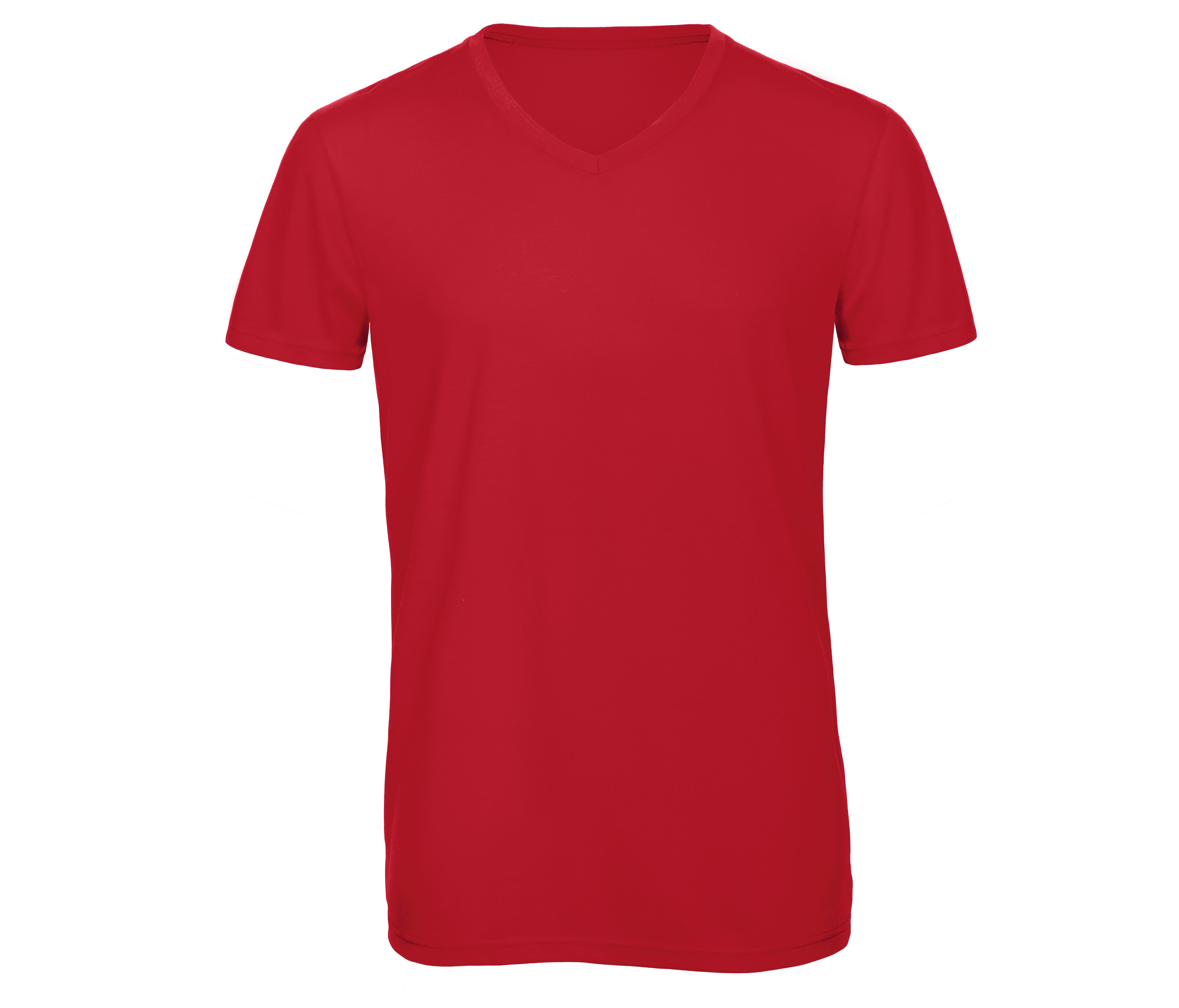 Camiseta Tri-blend con Cuello V para Hombre - B&C BC057