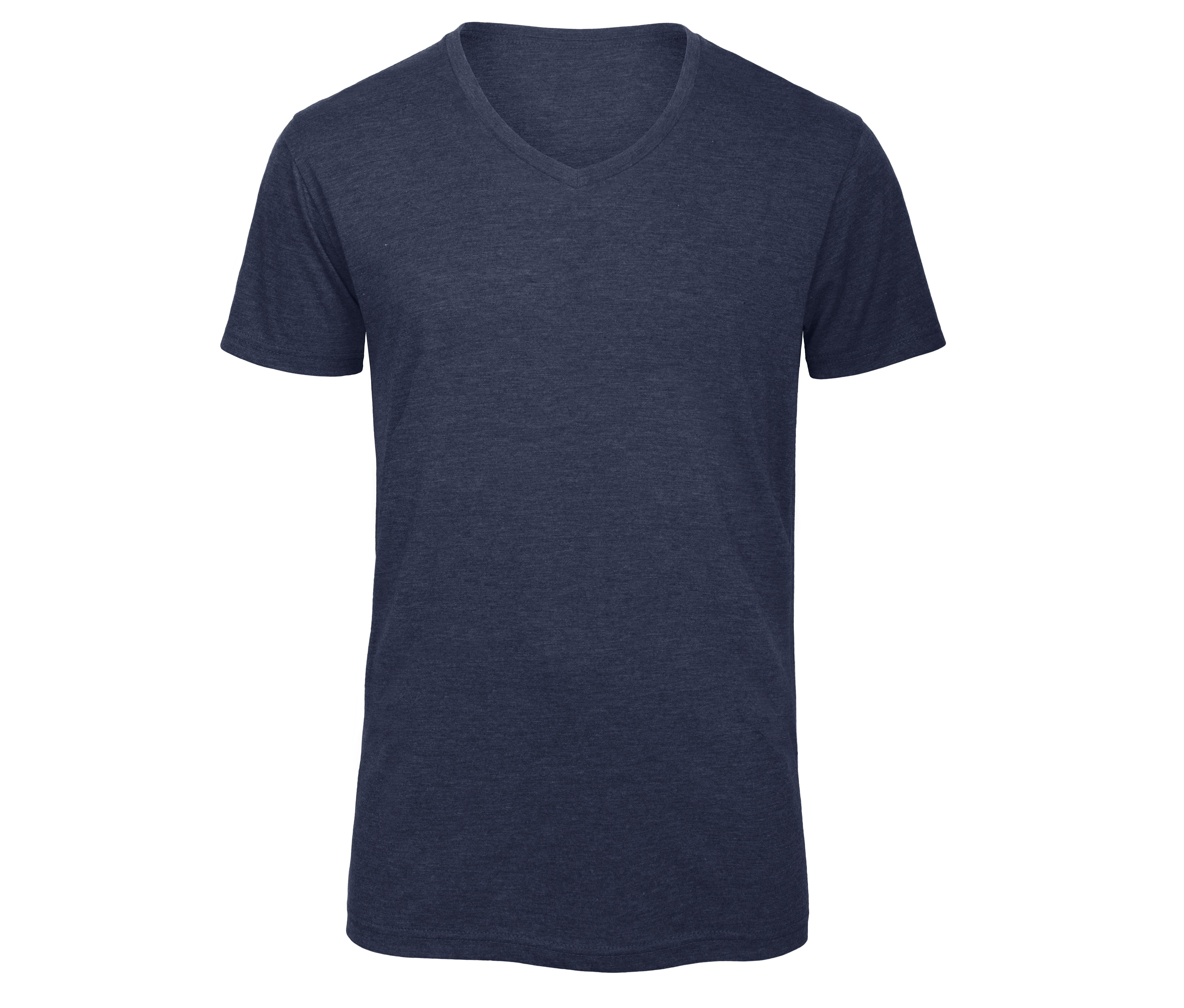 Camiseta Tri-blend con Cuello V para Hombre - B&C BC057