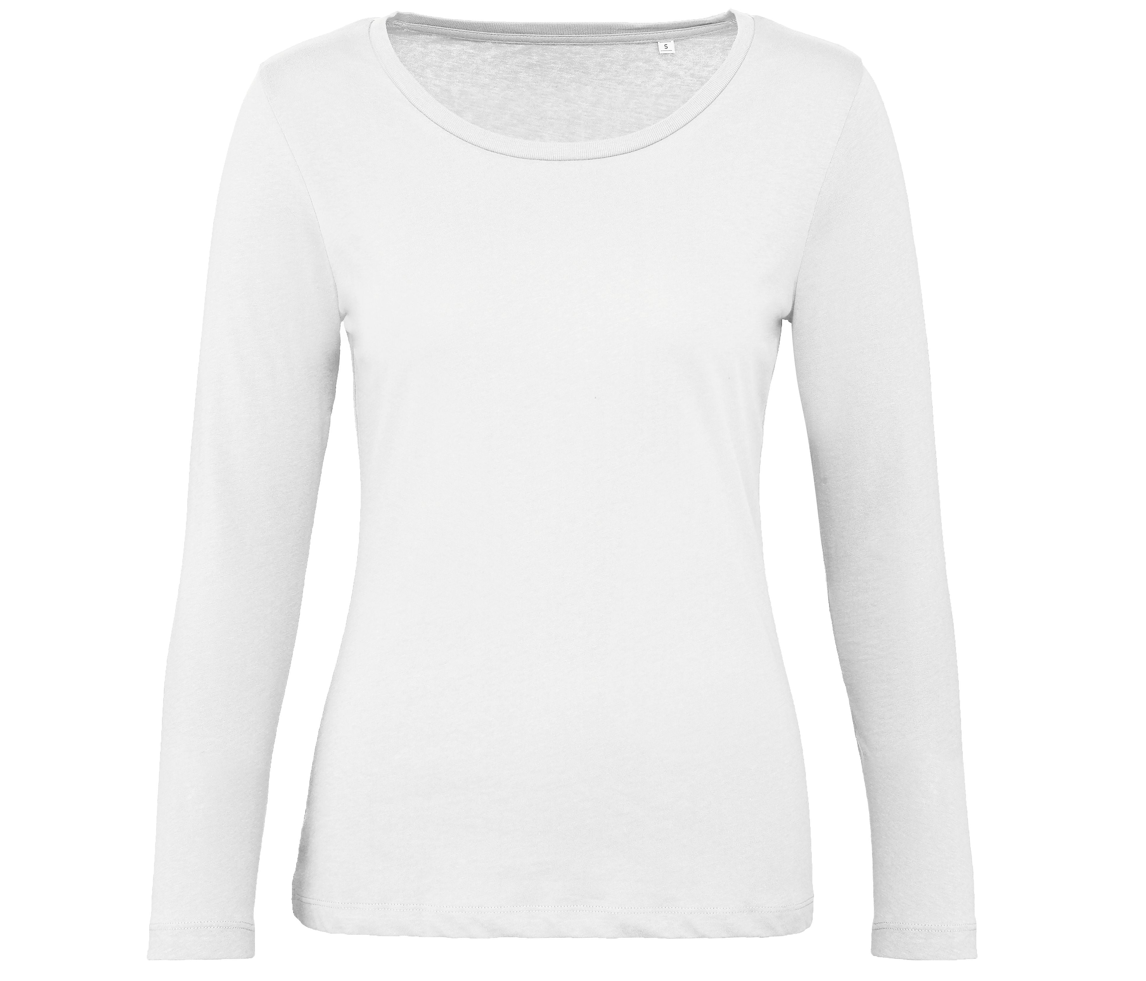 Camiseta de Algodón Orgánico para Mujer LSL - B&C BC071