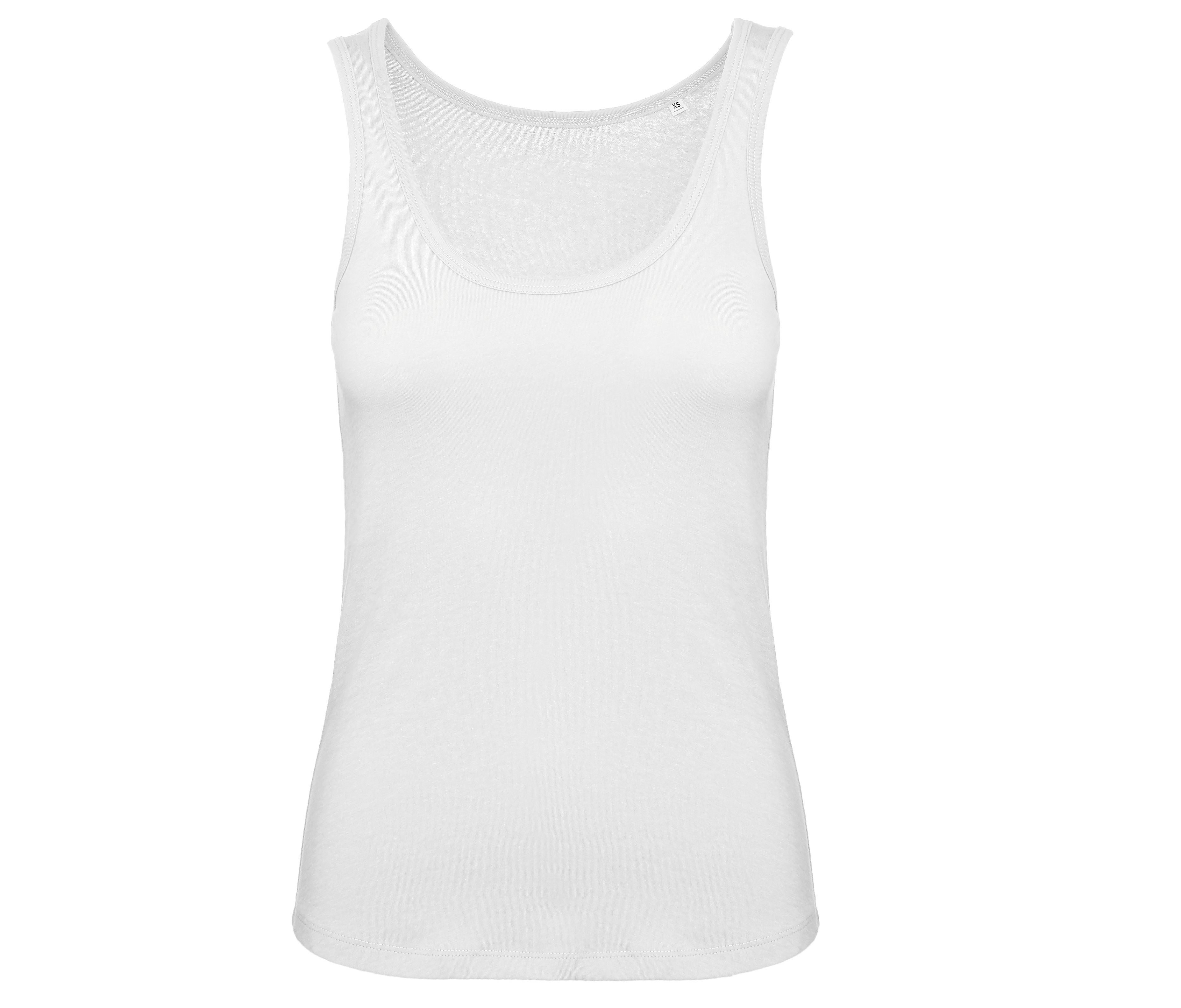 Camiseta sin Mangas de Algodón Orgánico sin Mangas para Mujer - B&C BC073