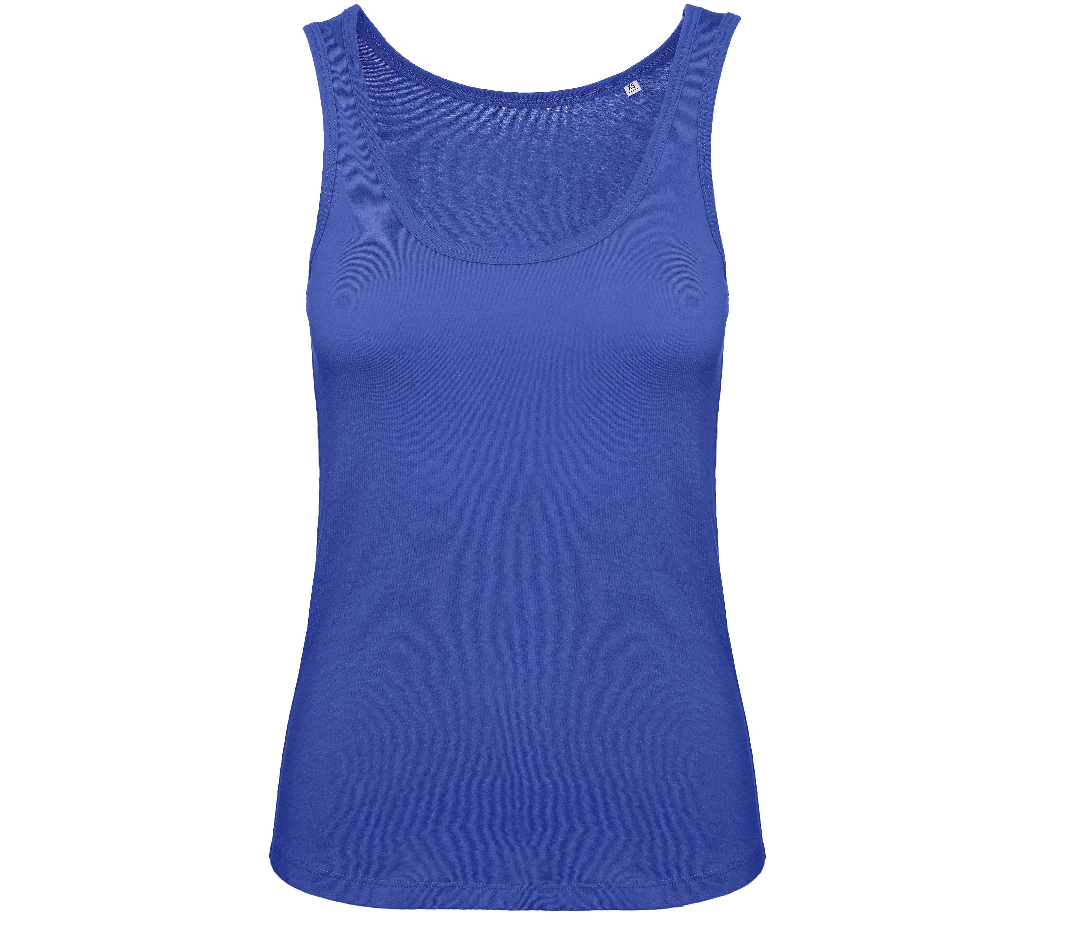 Camiseta sin Mangas de Algodón Orgánico sin Mangas para Mujer - B&C BC073