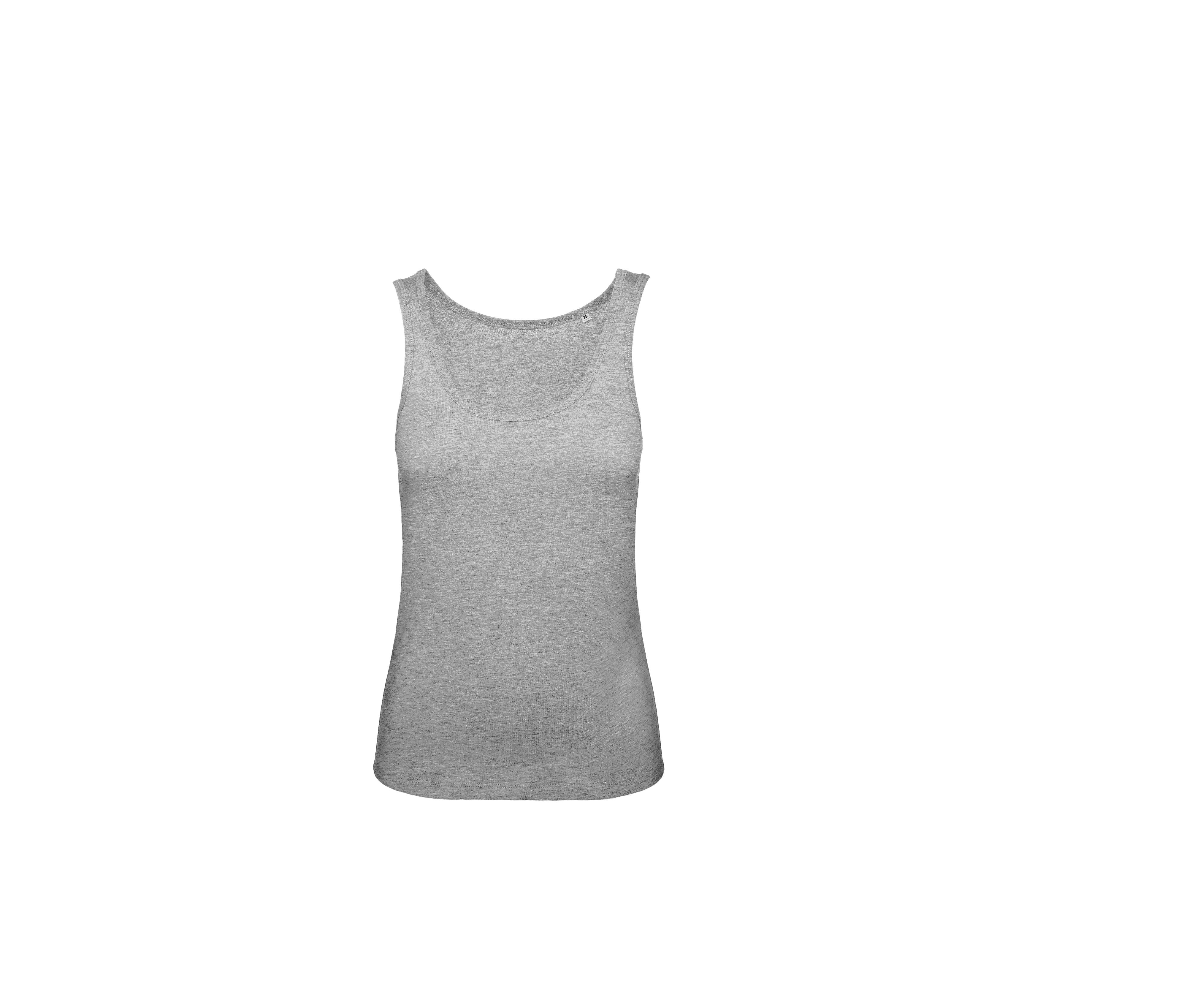 Camiseta sin Mangas de Algodón Orgánico sin Mangas para Mujer - B&C BC073
