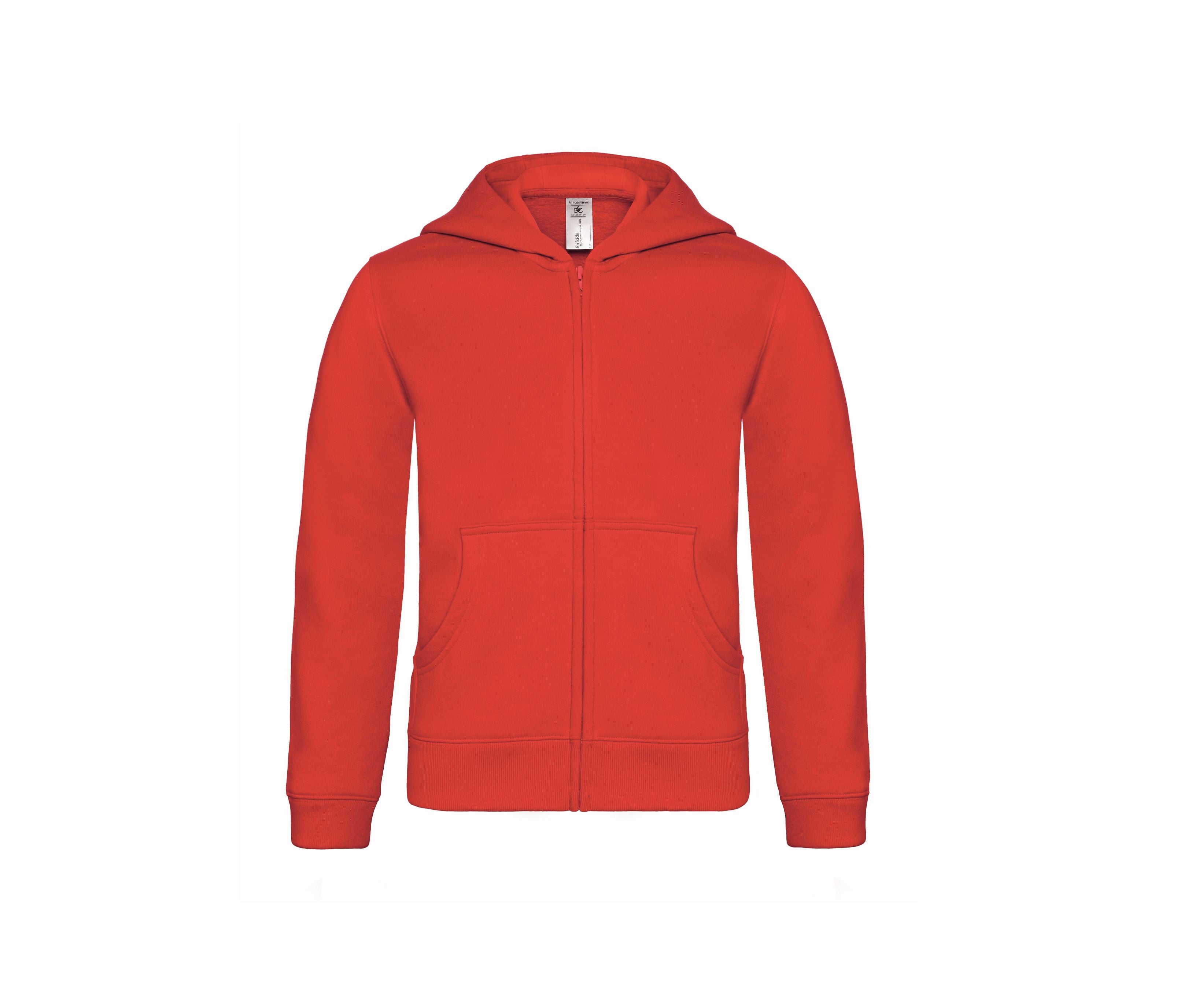 Sudadera Cremallera con Capucha para Niños - B&C BC504