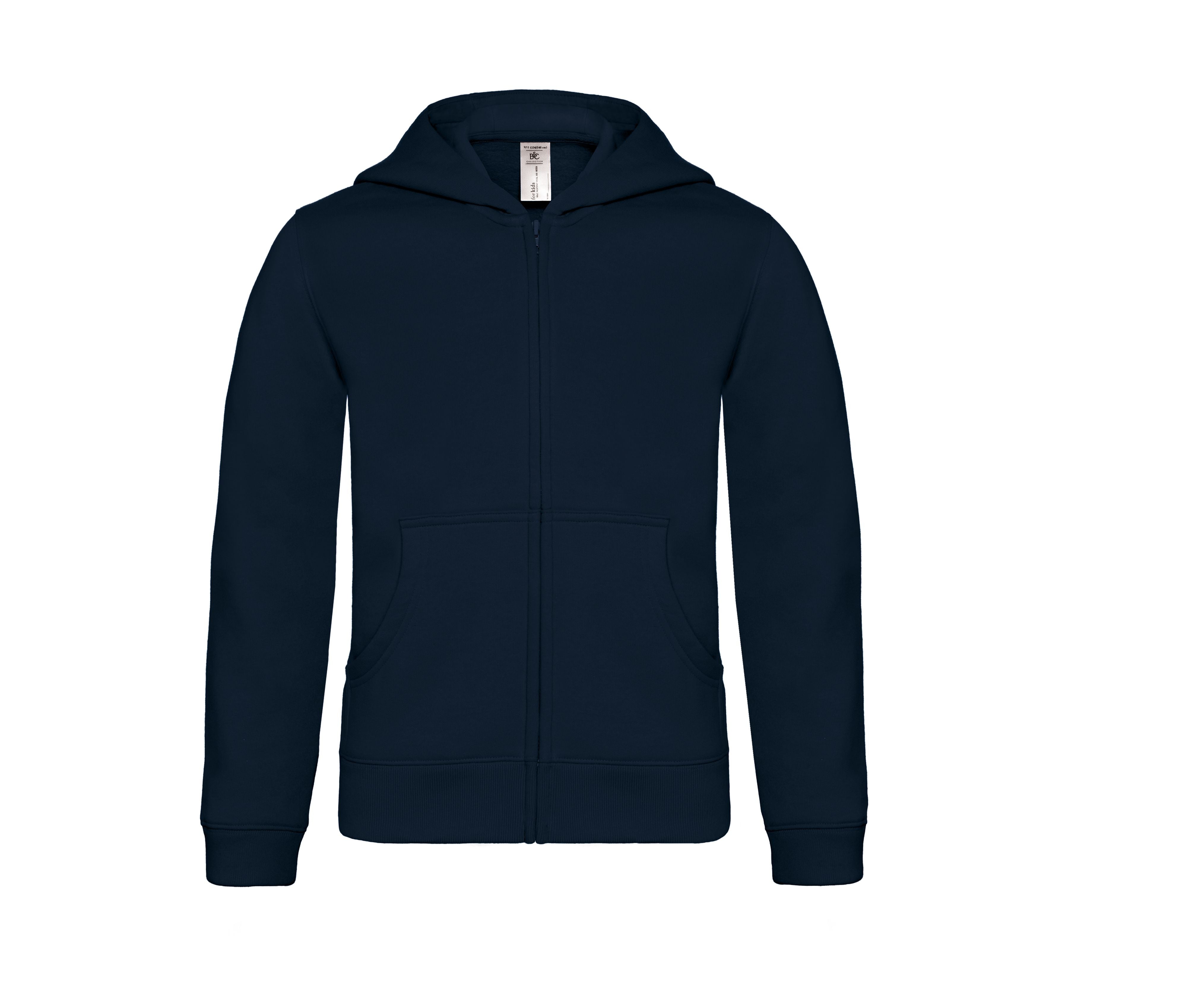 Sudadera Cremallera con Capucha para Niños - B&C BC504