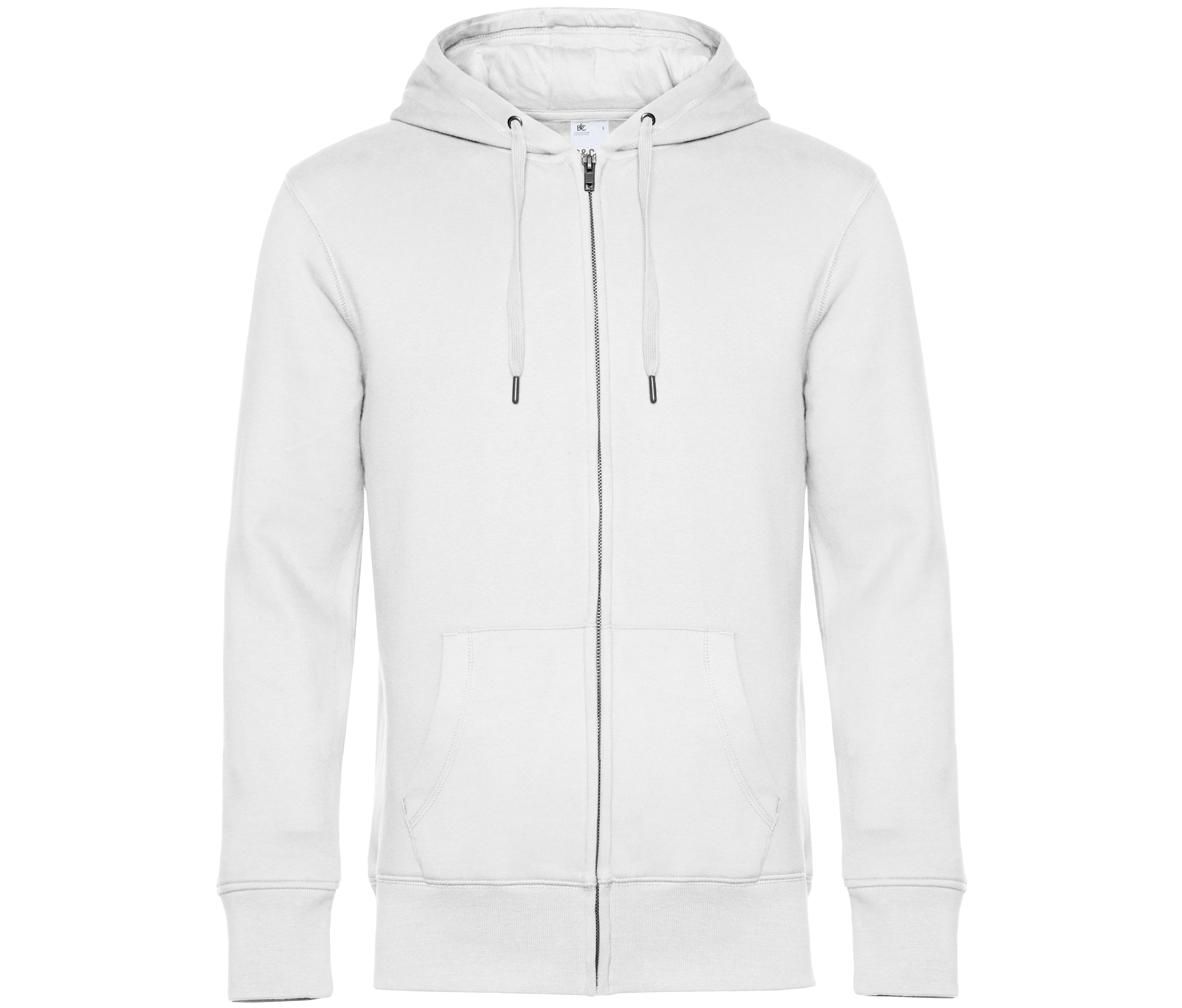 Sudadera KING Cremallera con Capucha - B&C BCU03K