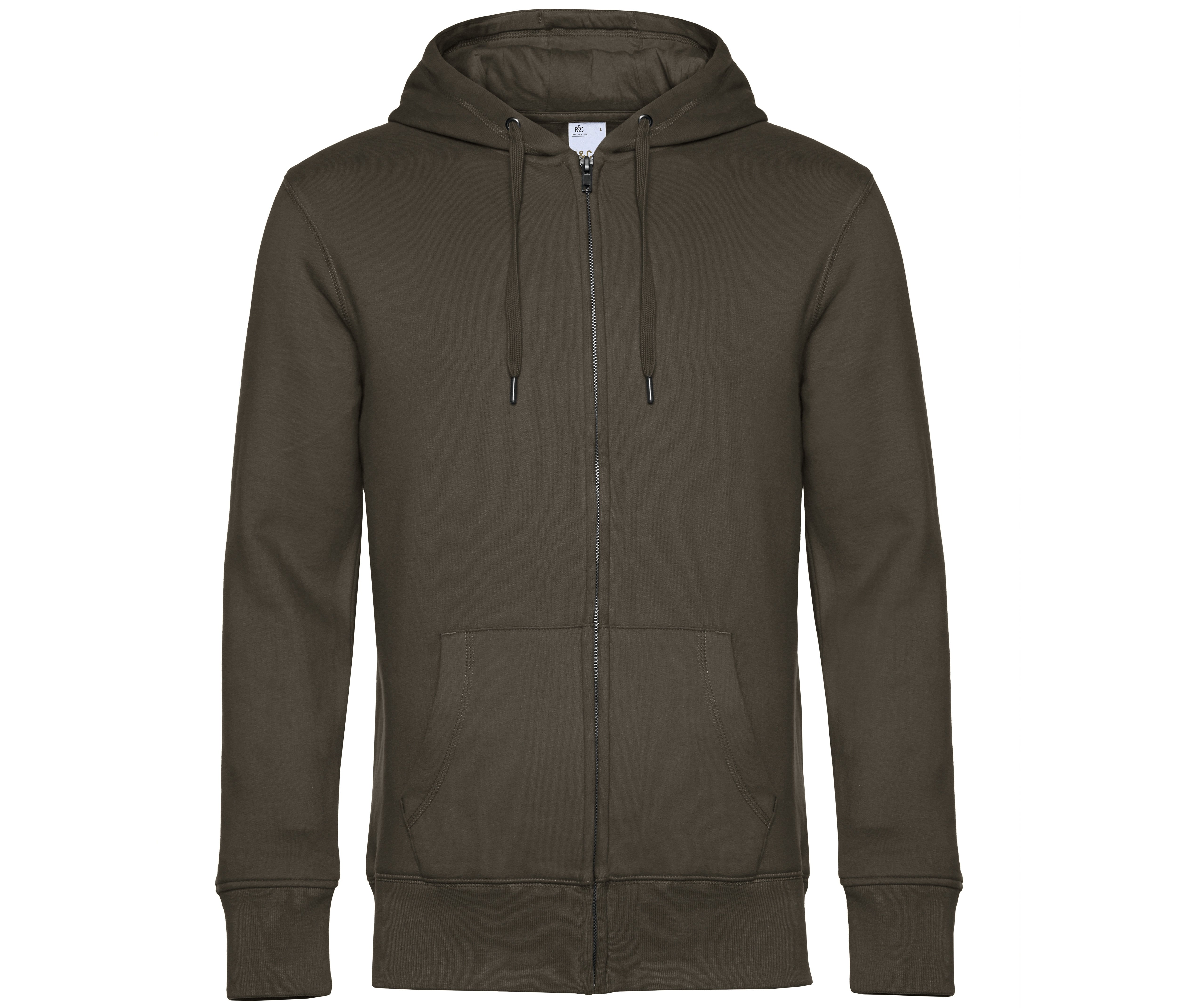 Sudadera KING Cremallera con Capucha - B&C BCU03K