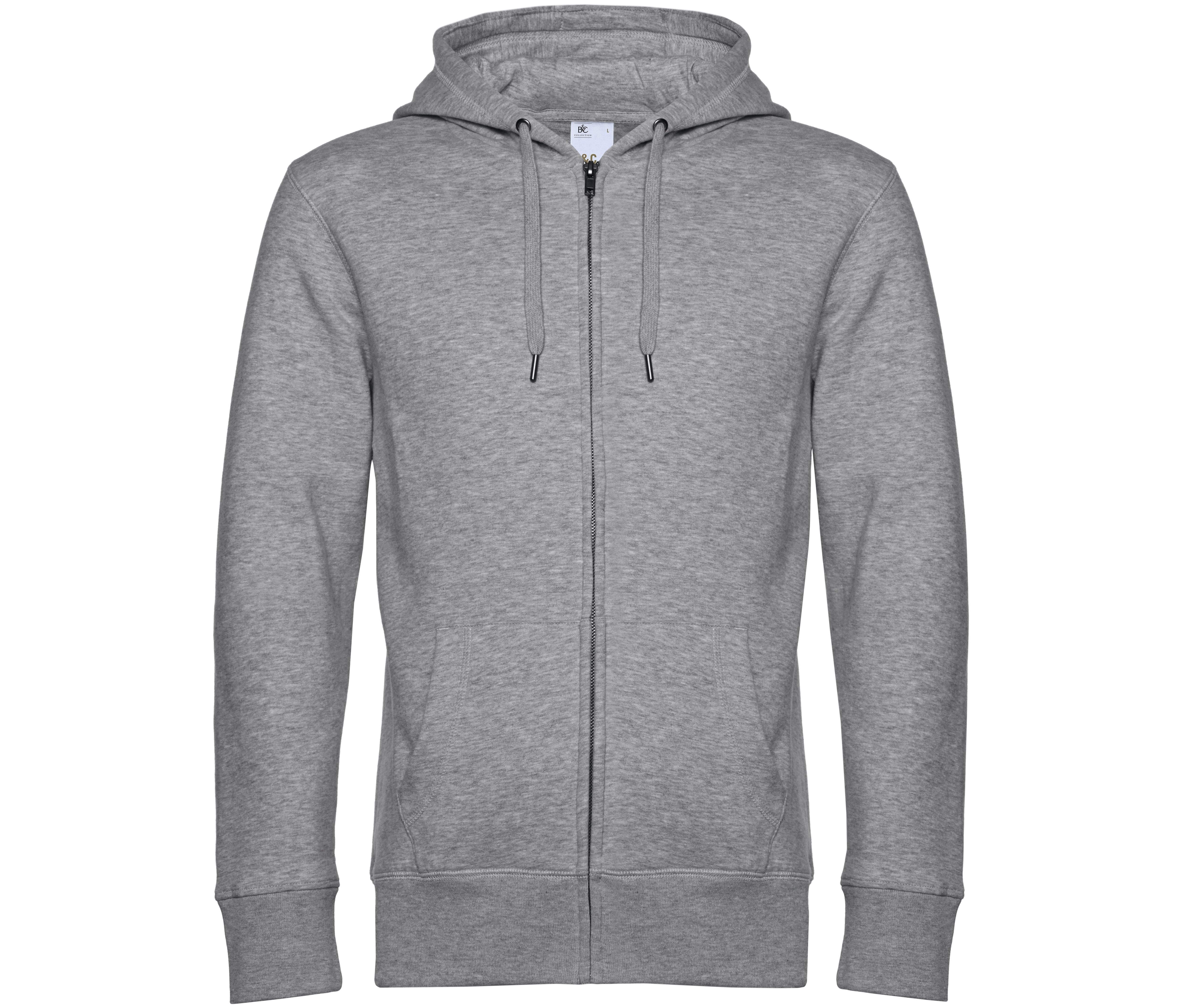 Sudadera KING Cremallera con Capucha - B&C BCU03K