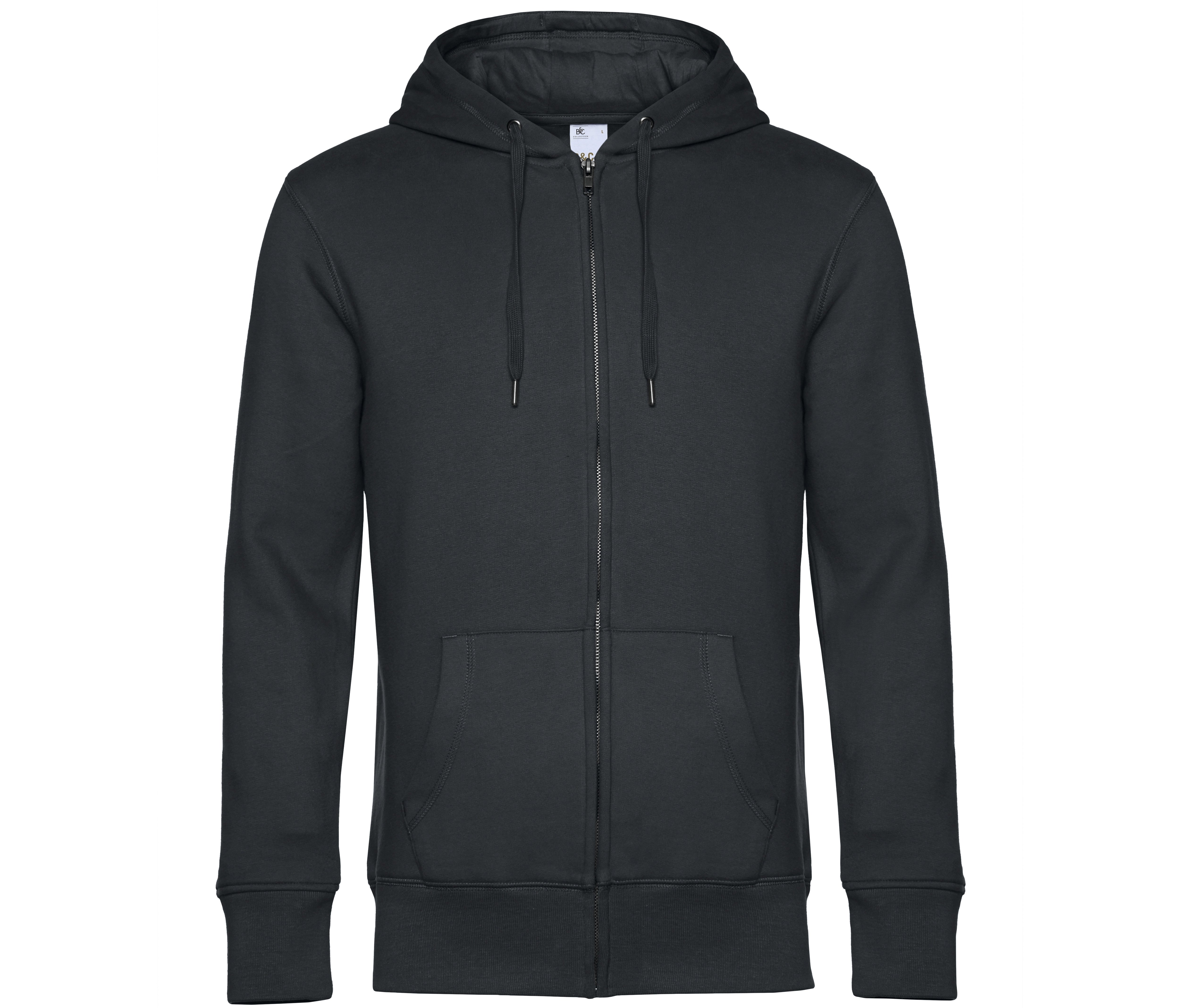 Sudadera KING Cremallera con Capucha - B&C BCU03K