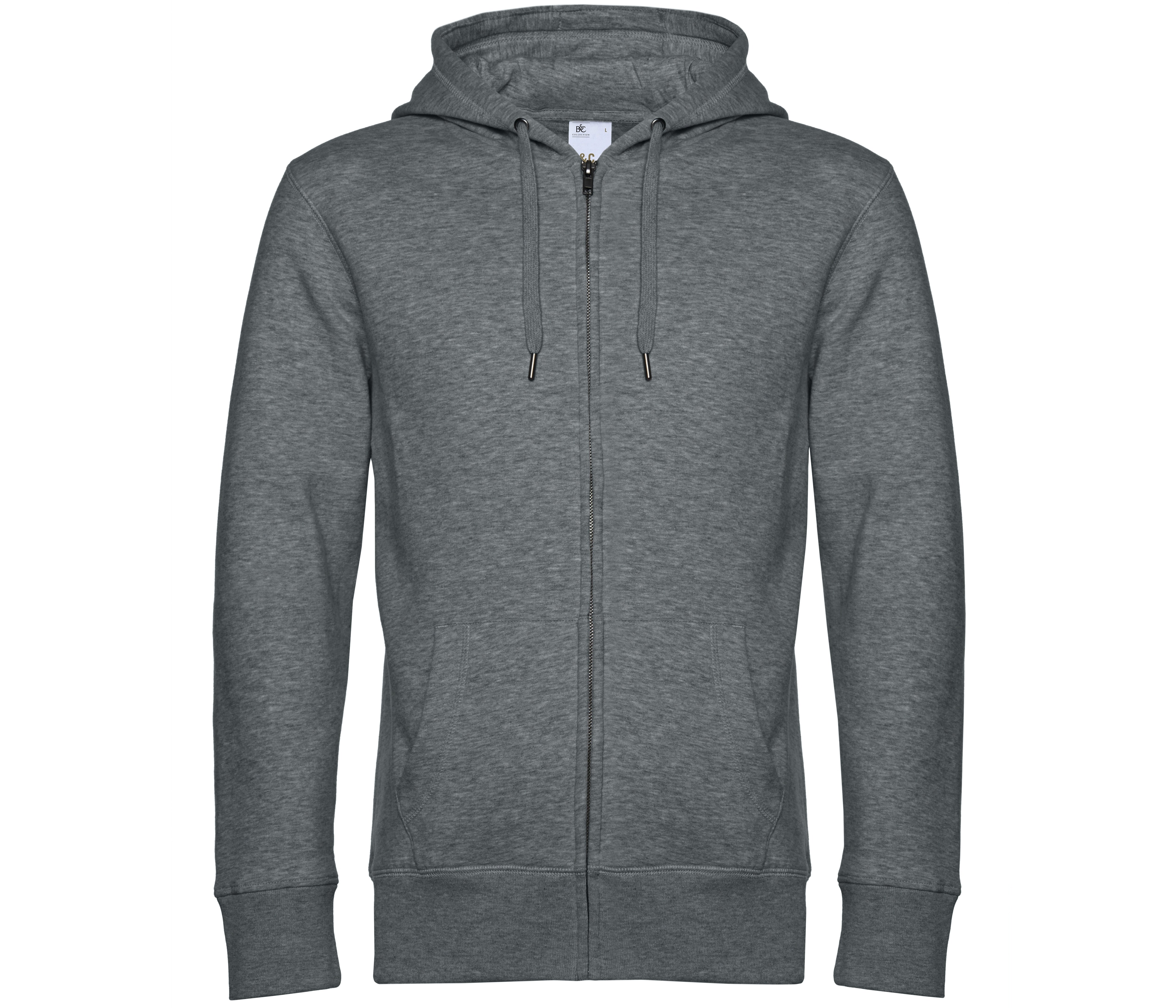 Sudadera KING Cremallera con Capucha - B&C BCU03K