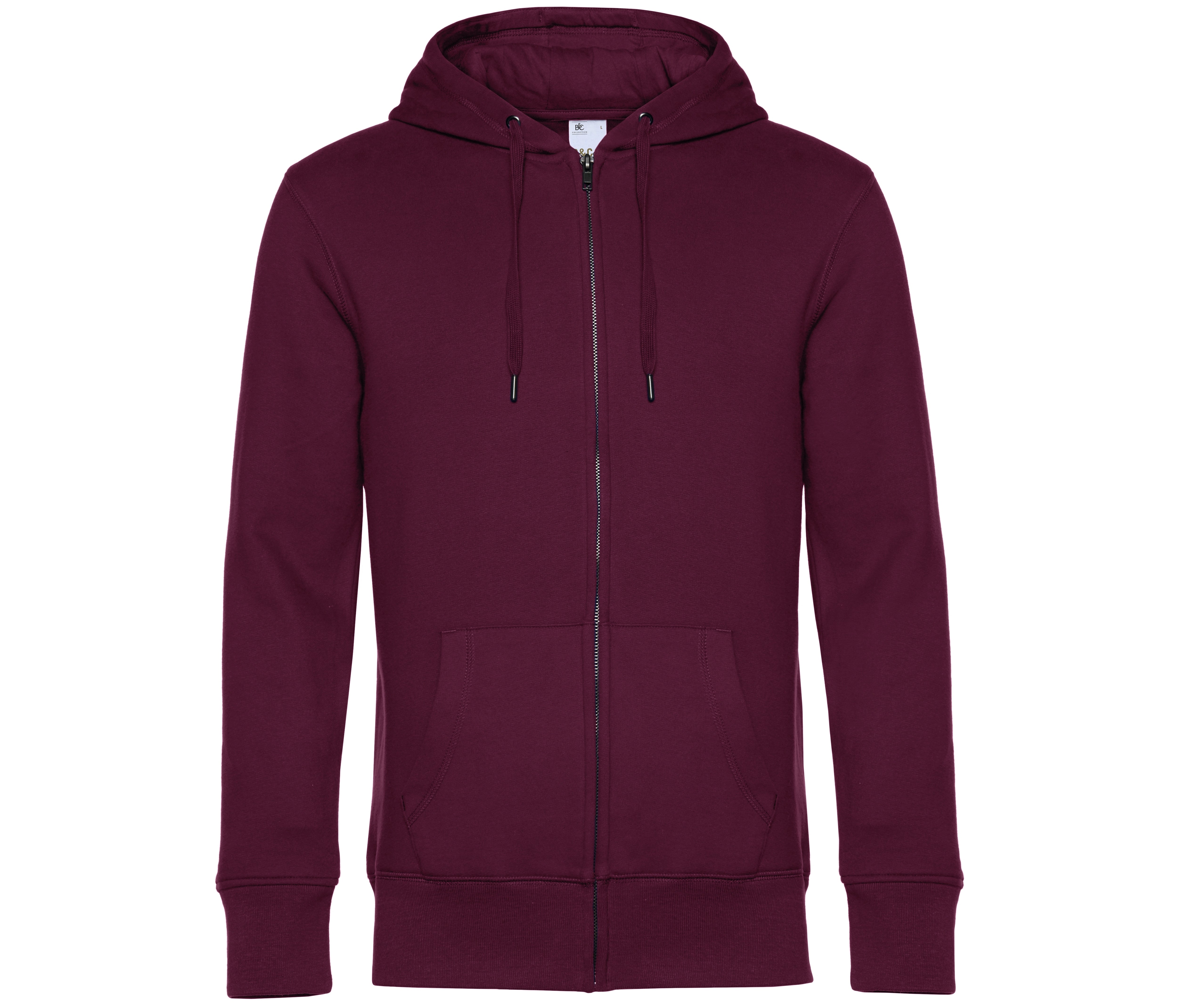 Sudadera KING Cremallera con Capucha - B&C BCU03K