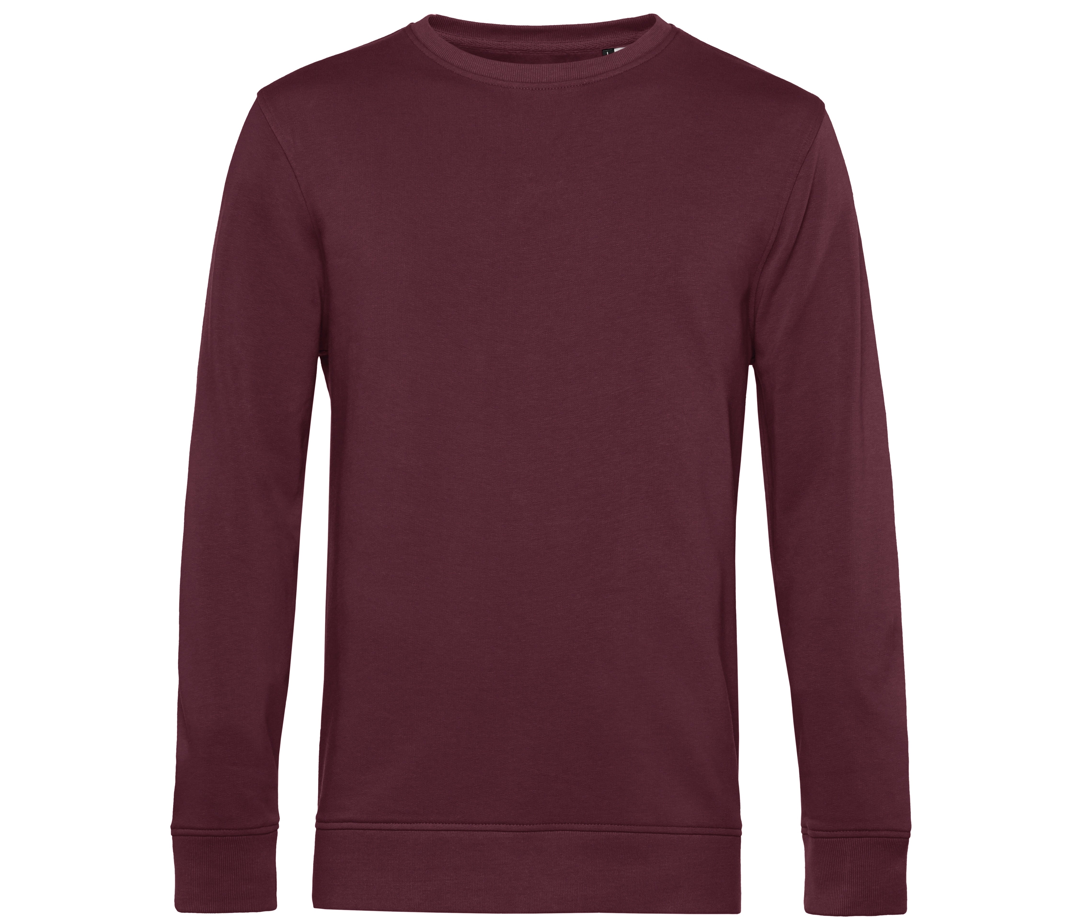 Sudadera Orgánica con Cuello Redondo - B&C BCU31B