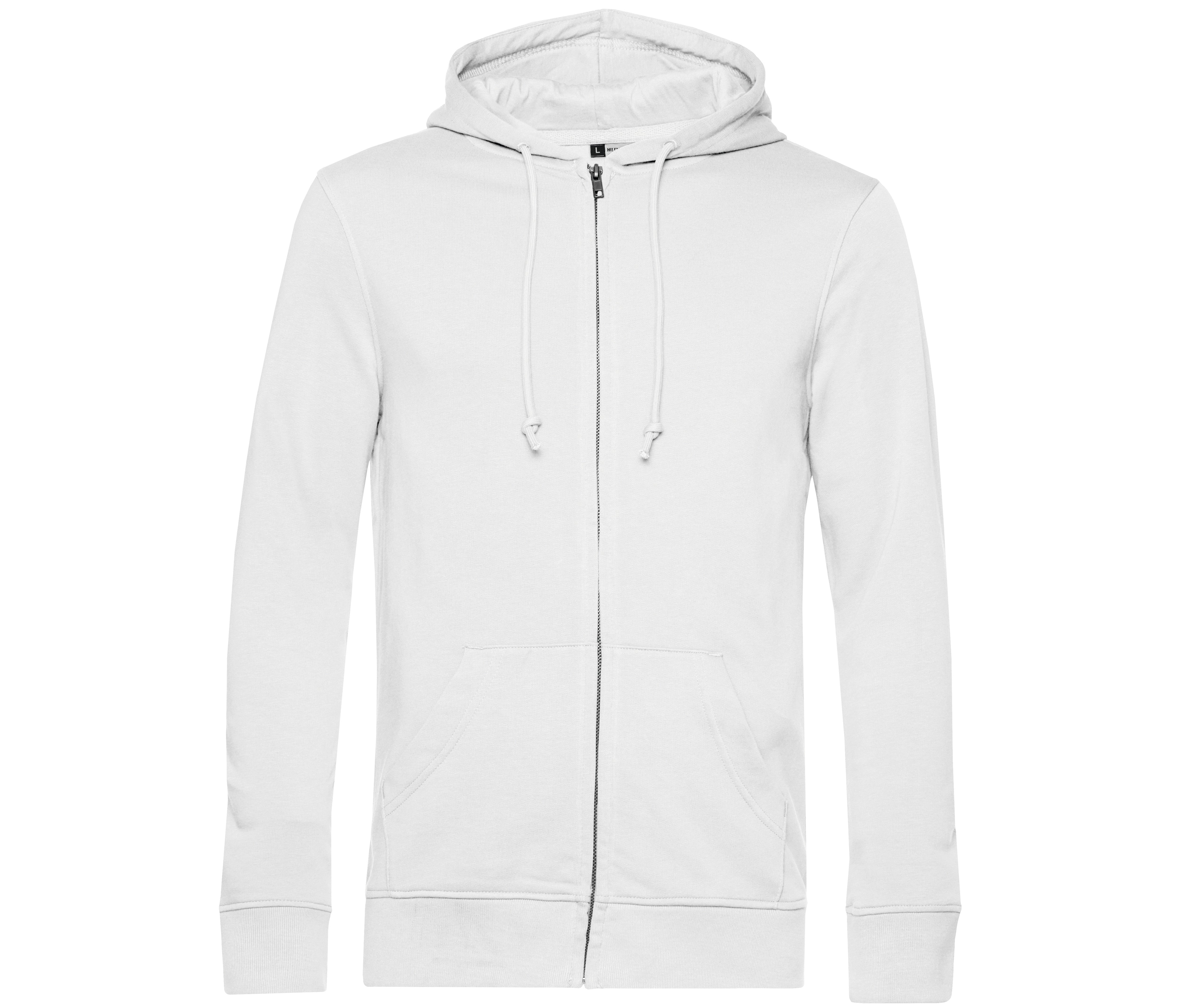 Sudadera Orgánica Cremallera con Capucha - B&C BCU35B