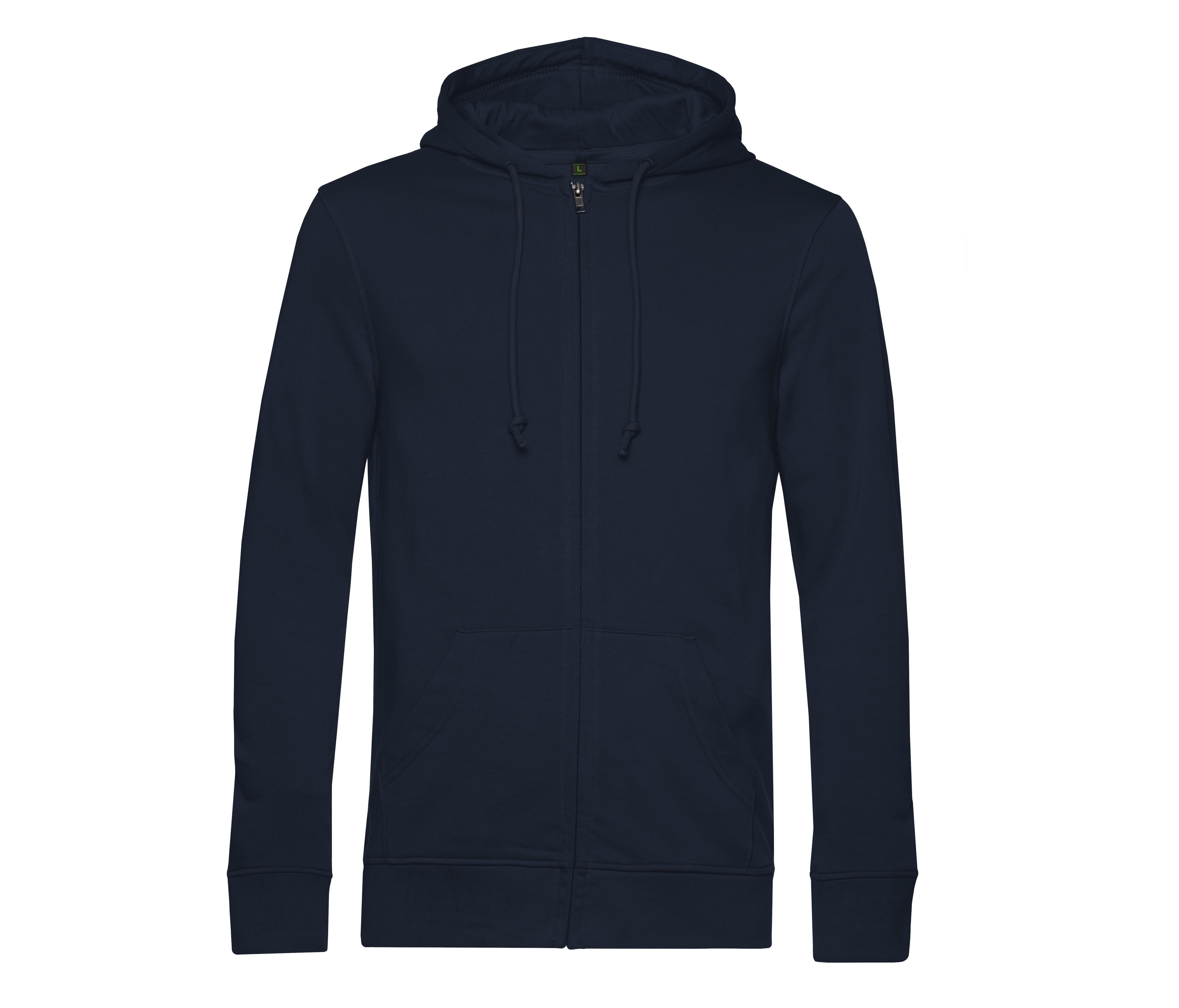 Sudadera Orgánica Cremallera con Capucha - B&C BCU35B