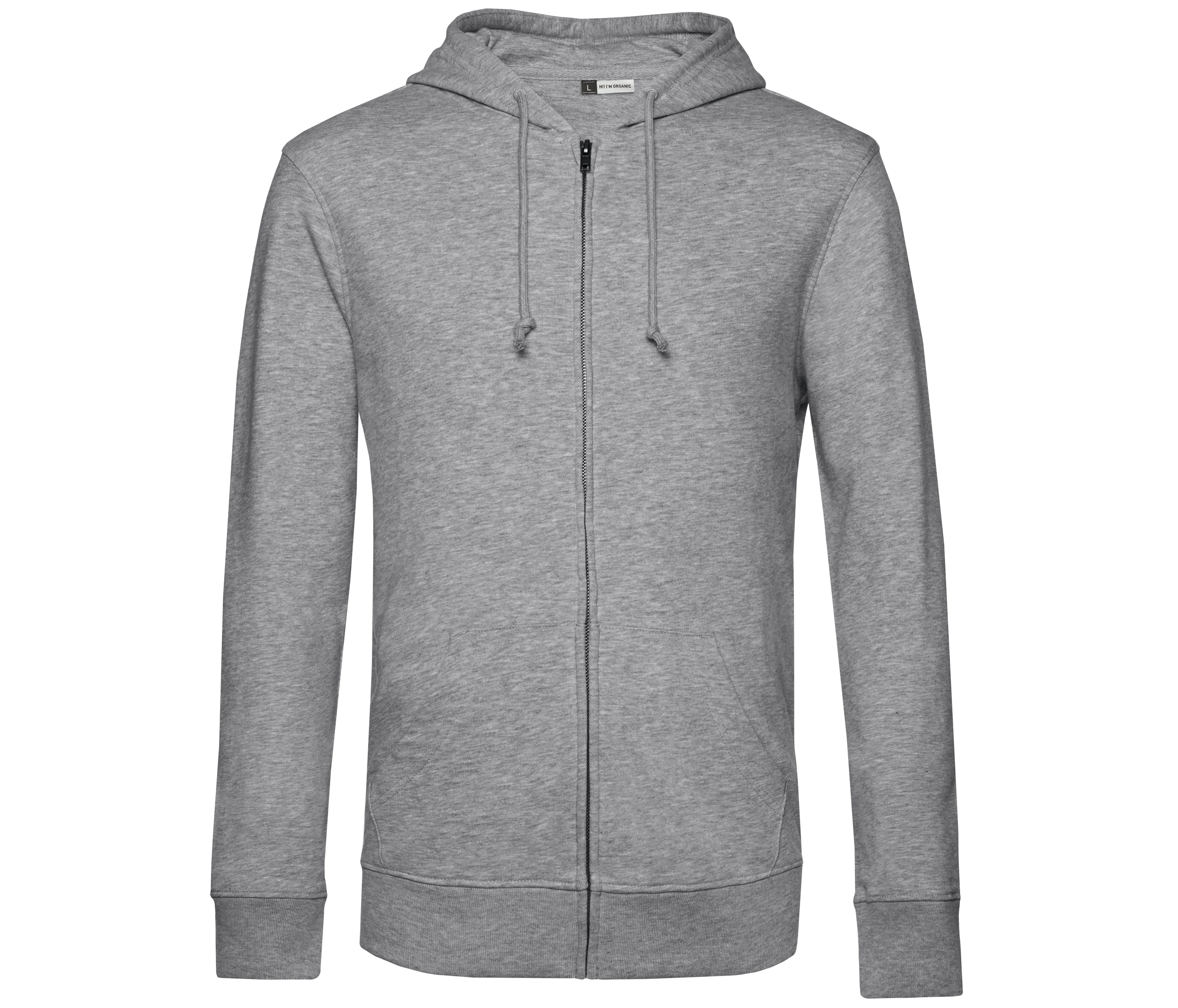 Sudadera Orgánica Cremallera con Capucha - B&C BCU35B