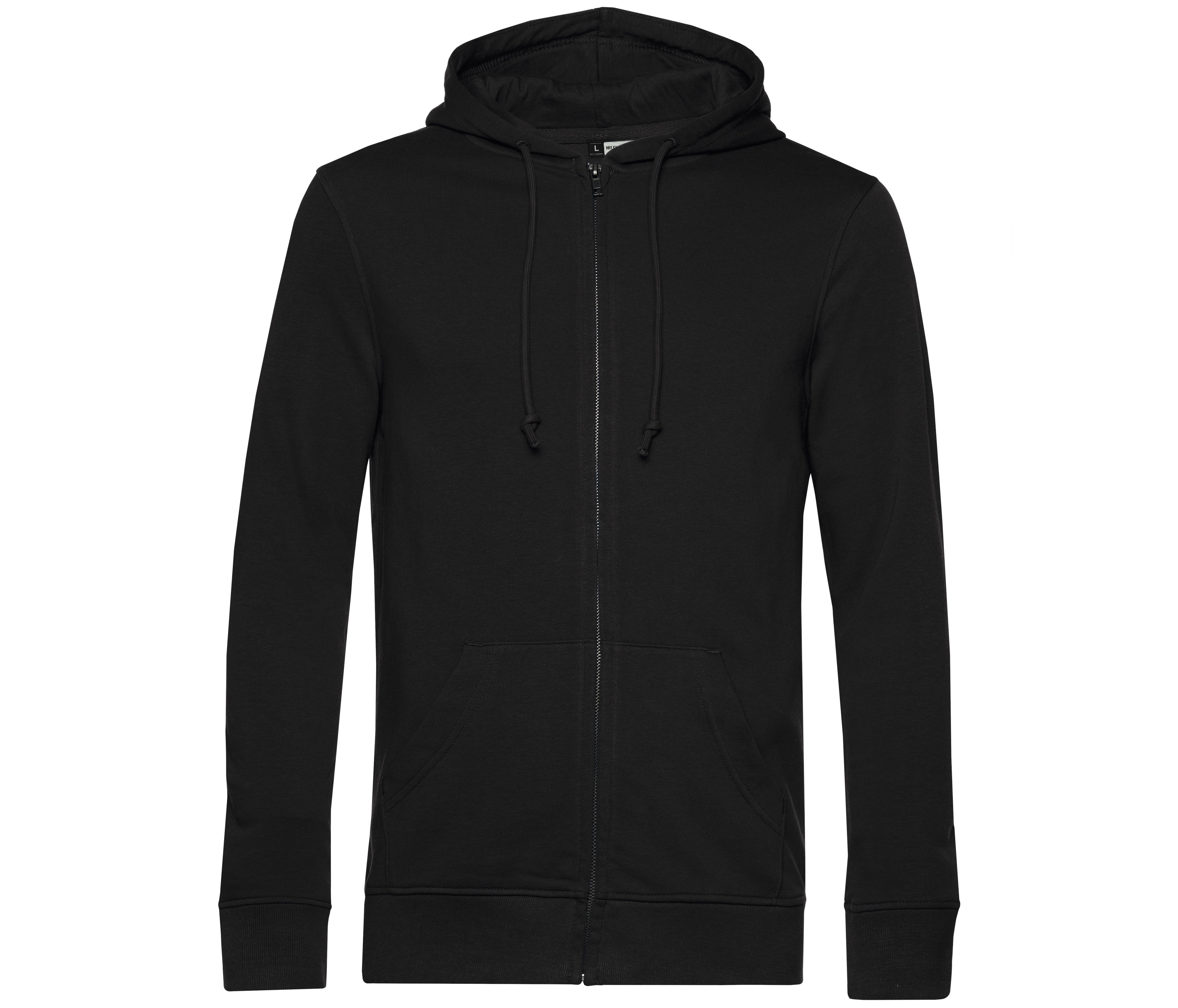 Sudadera Orgánica Cremallera con Capucha - B&C BCU35B