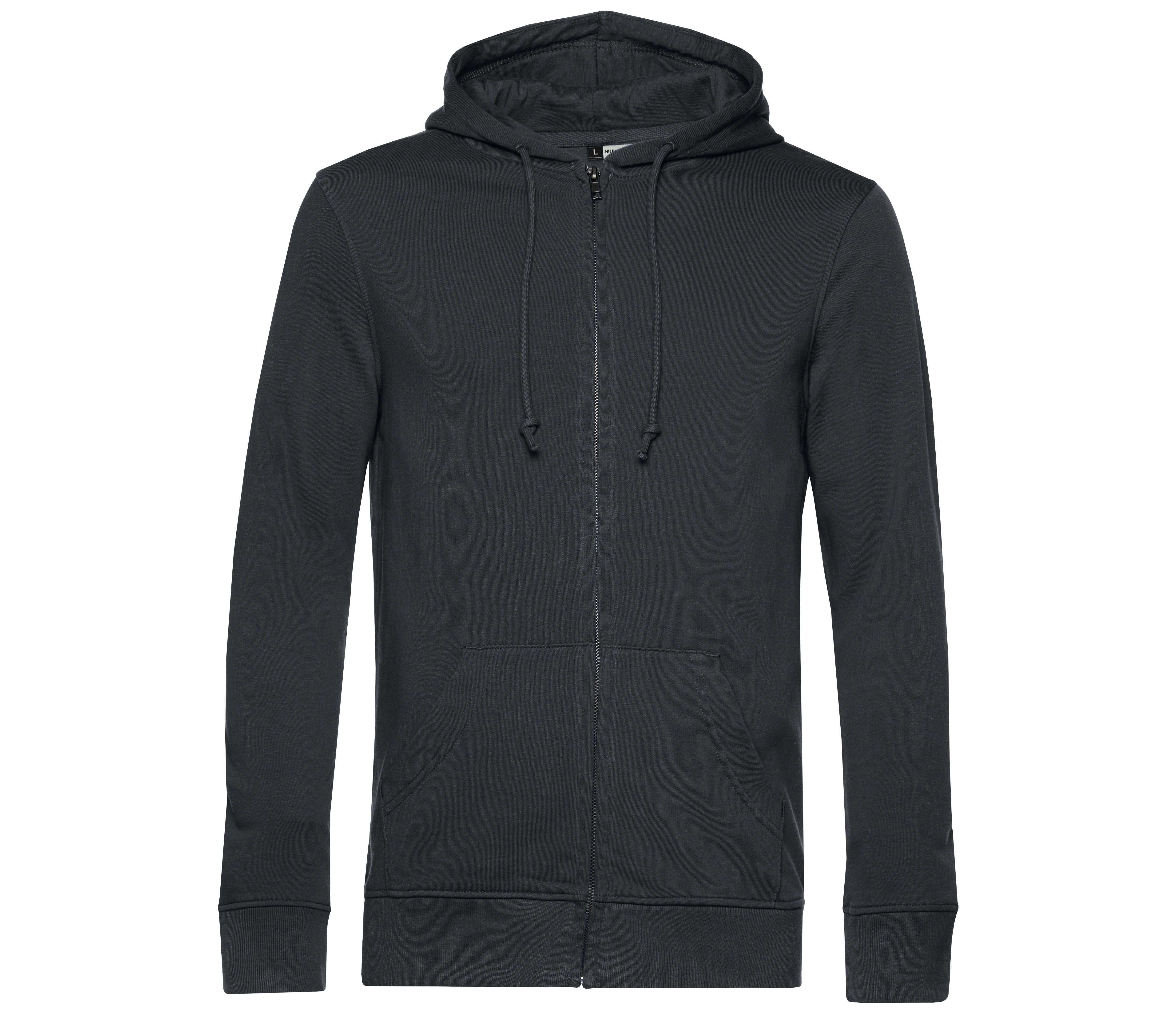 Sudadera Orgánica Cremallera con Capucha - B&C BCU35B