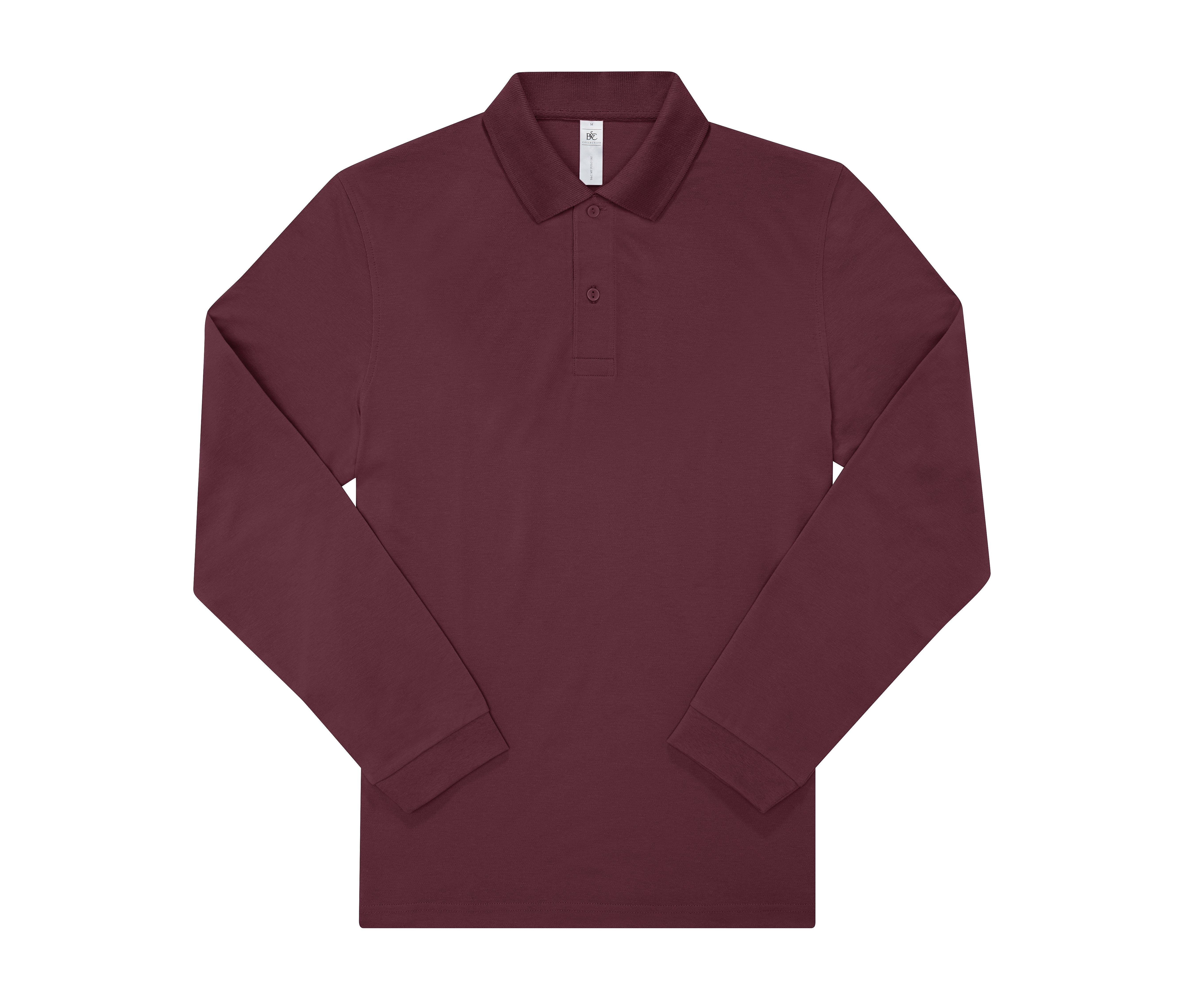 Polo 180 con Mangas Largas - B&C BCU425