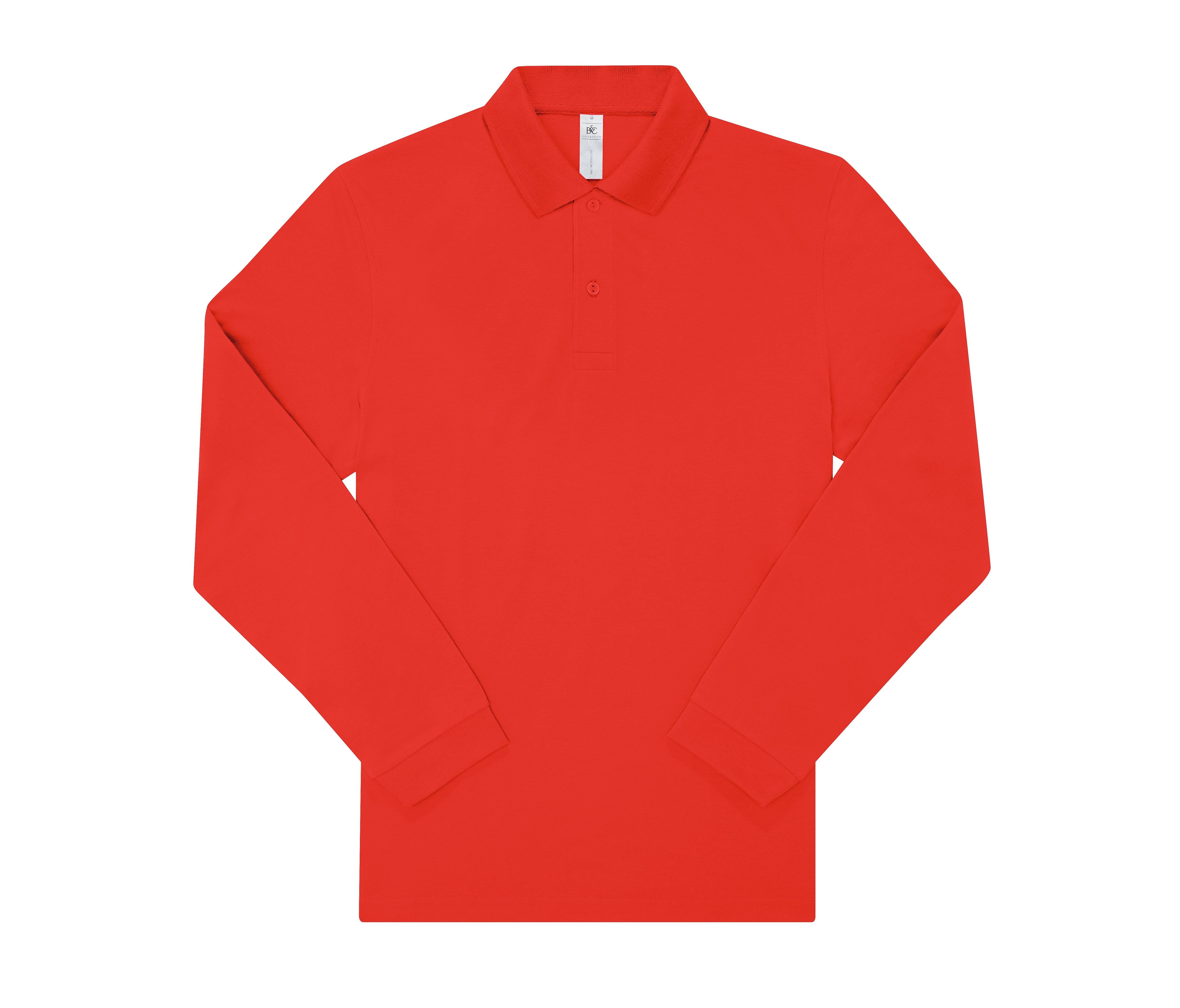 Polo Mangas Largas para Hombre - B&C BCU427