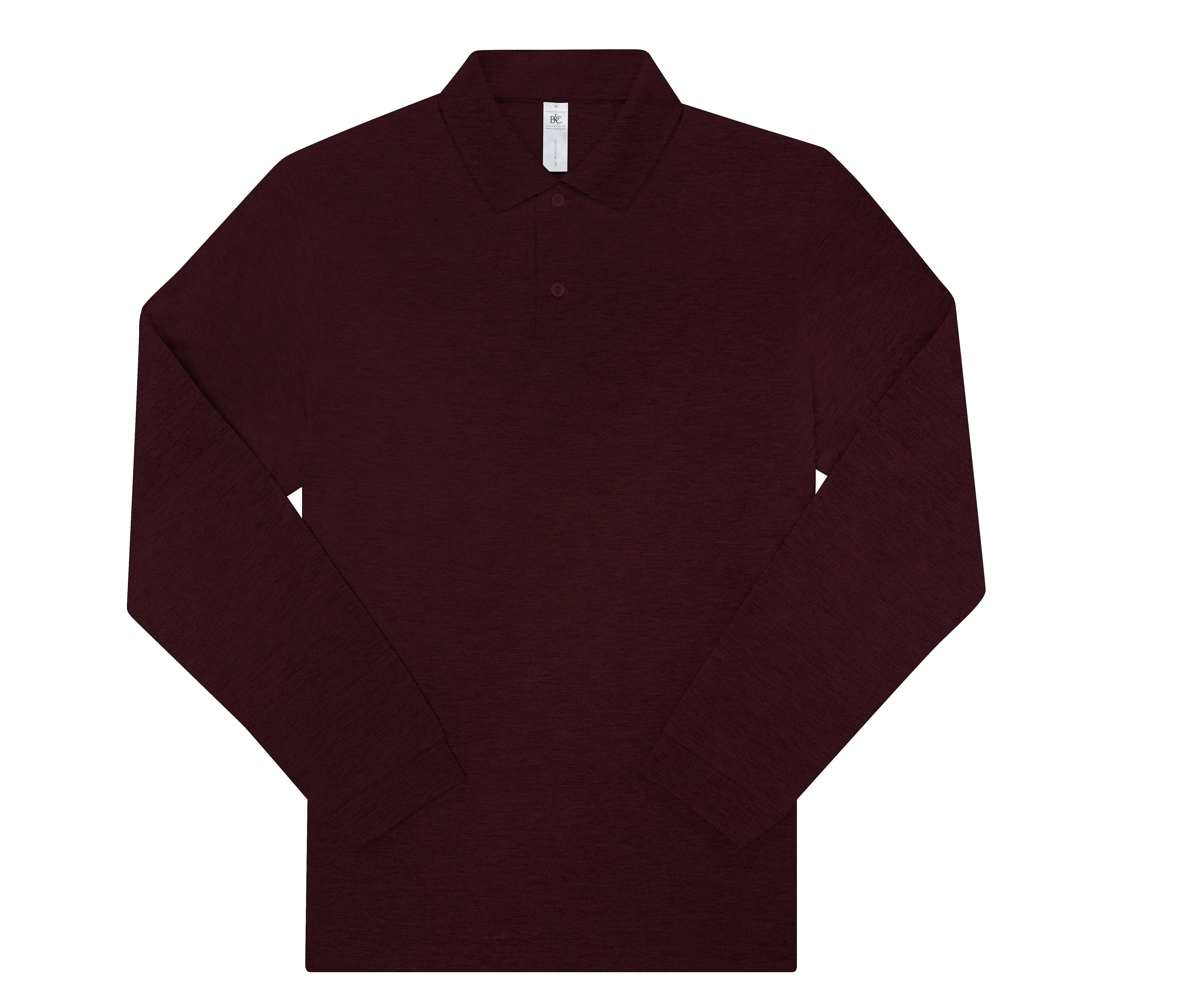 Polo Mangas Largas para Hombre - B&C BCU427