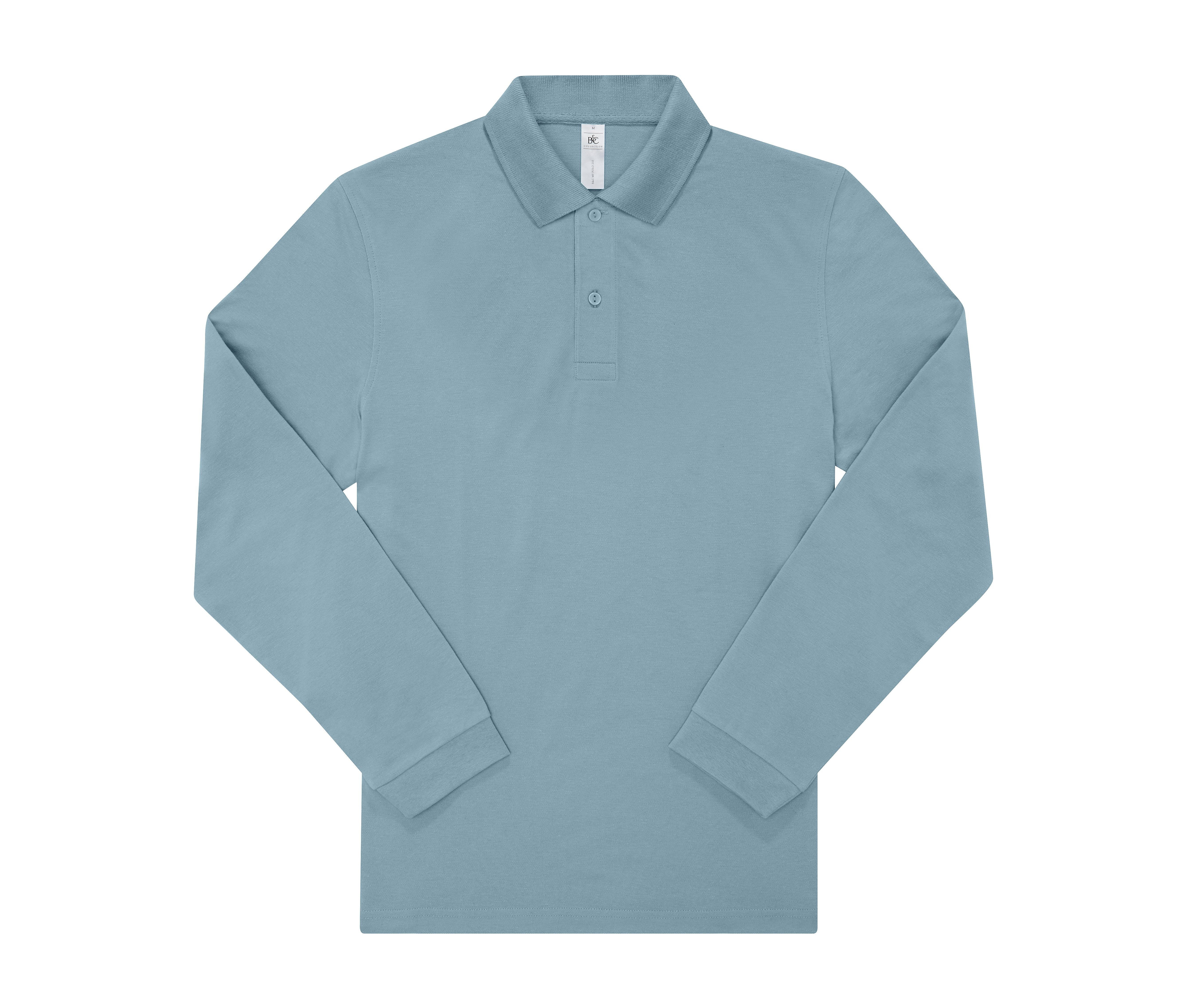 Polo Mangas Largas para Hombre - B&C BCU427