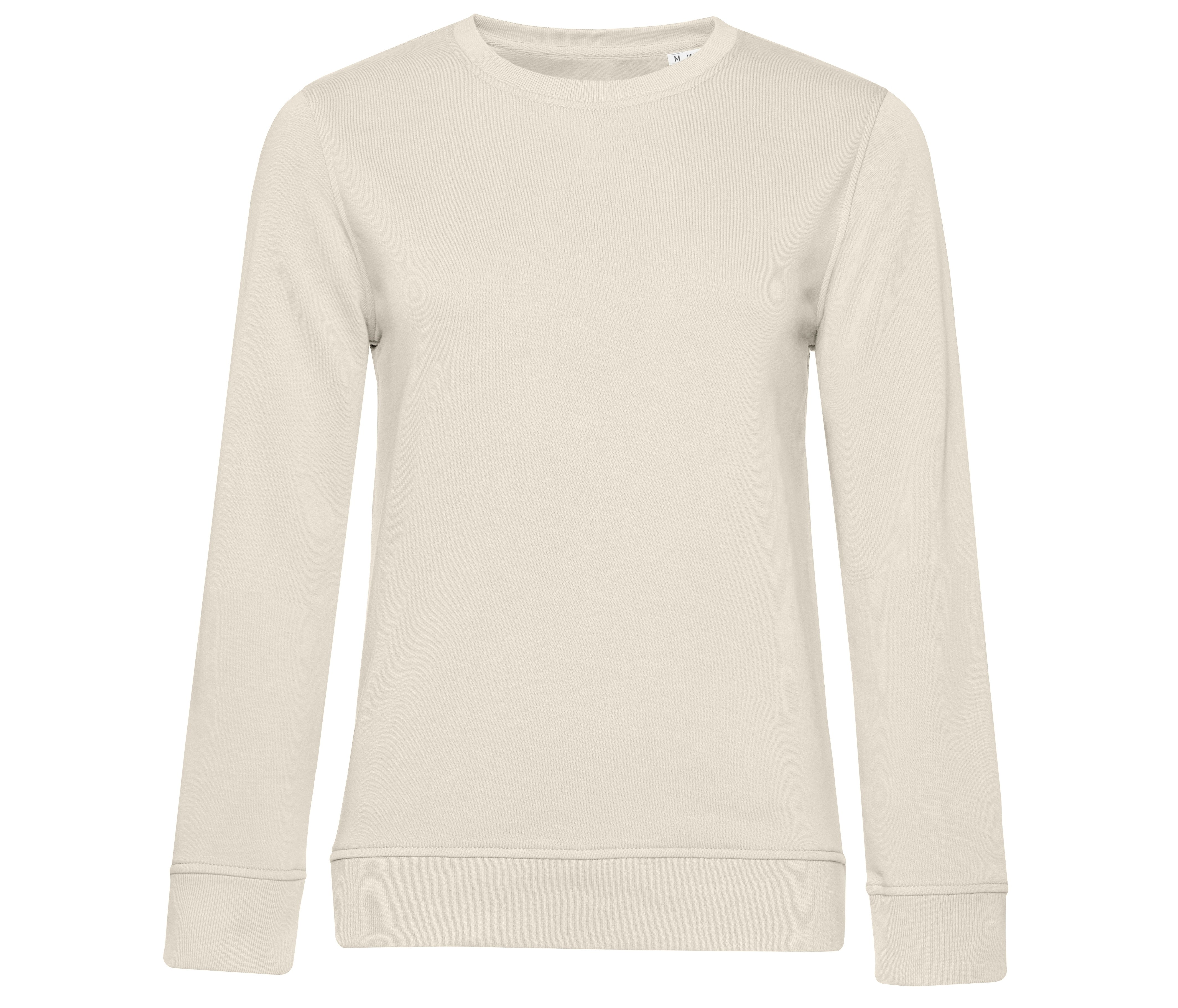 Sudadera Orgánica con Cuello Redondo por Mujer - B&C BCW32B