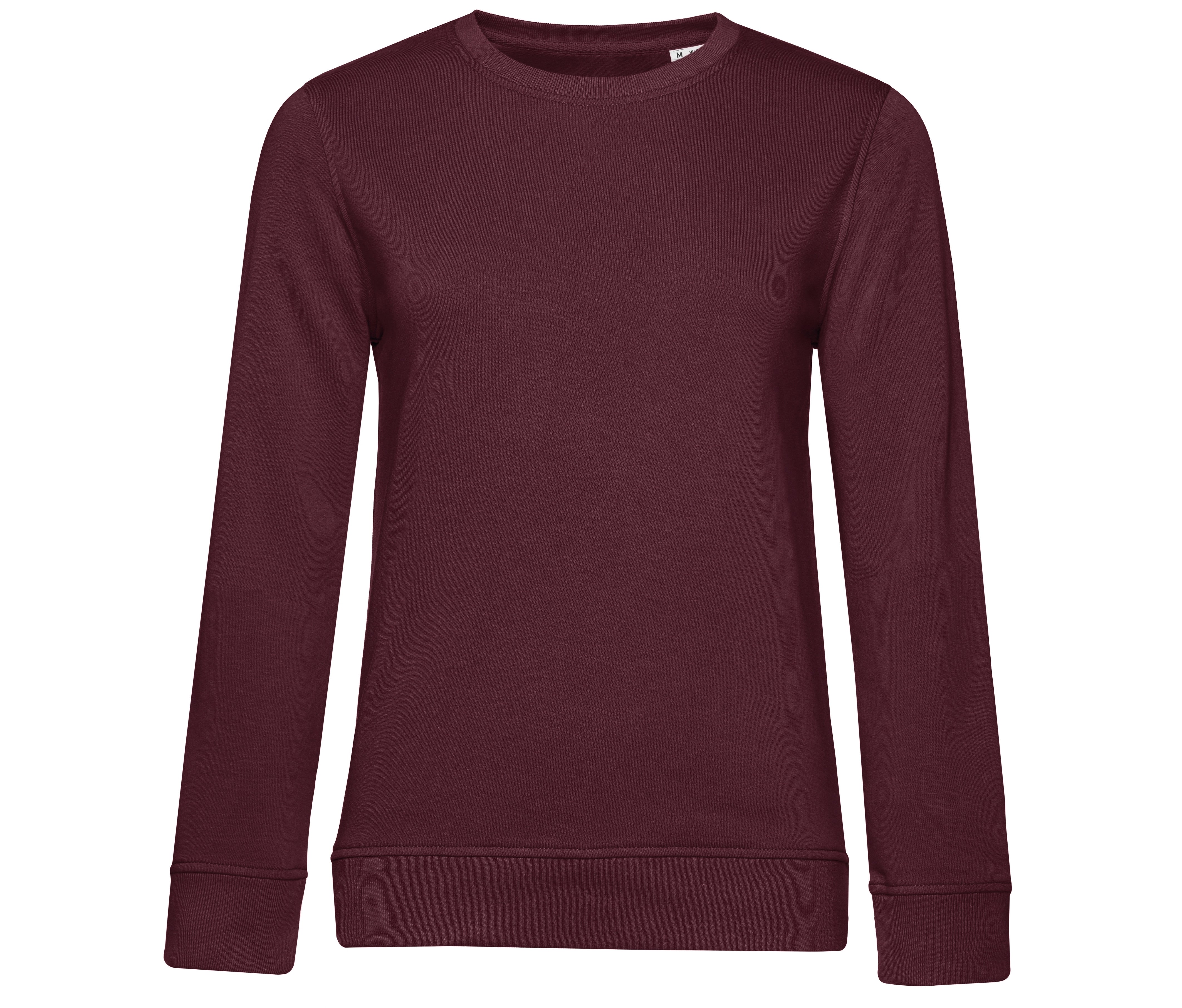 Sudadera Orgánica con Cuello Redondo por Mujer - B&C BCW32B
