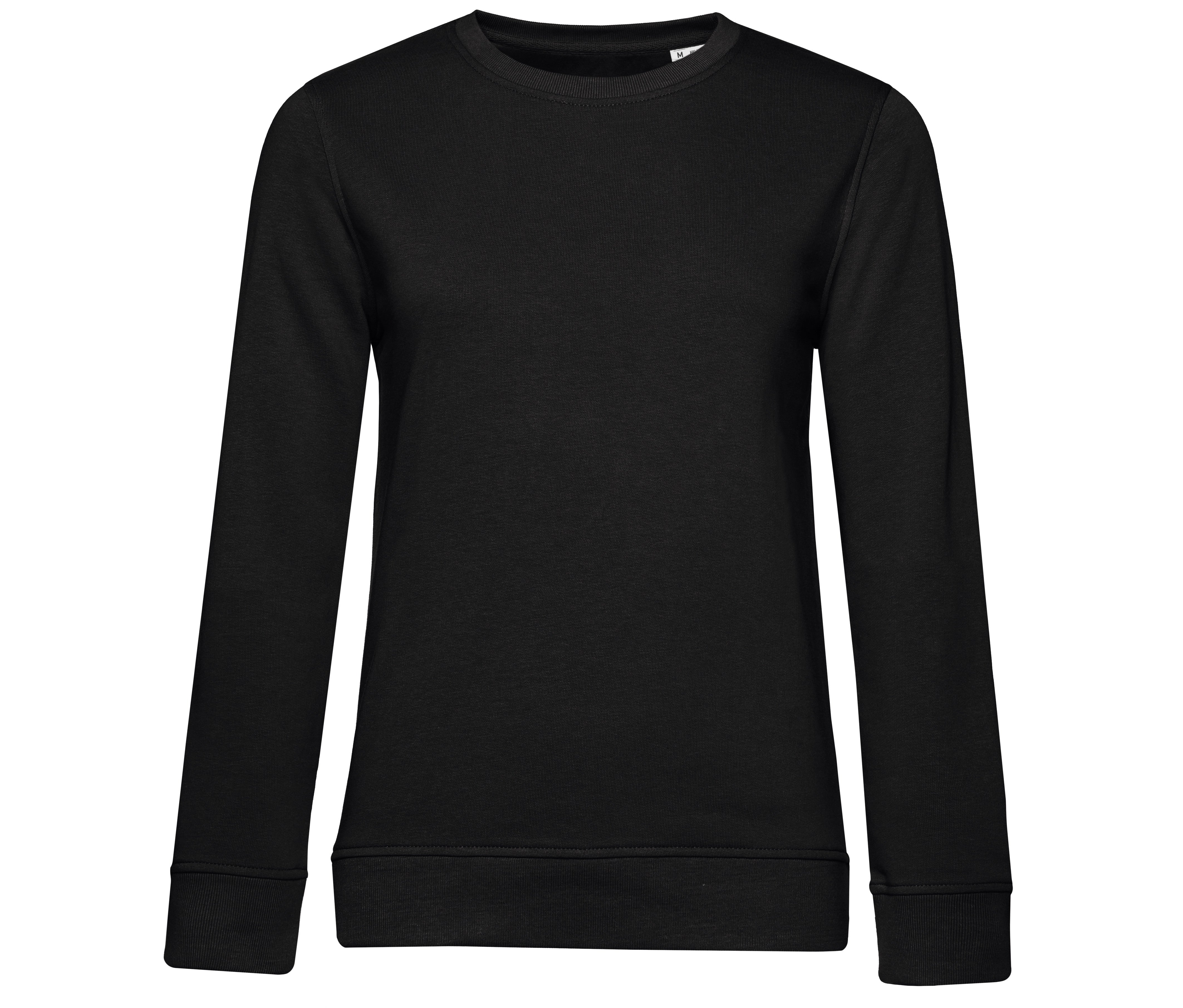 Sudadera Orgánica con Cuello Redondo por Mujer - B&C BCW32B