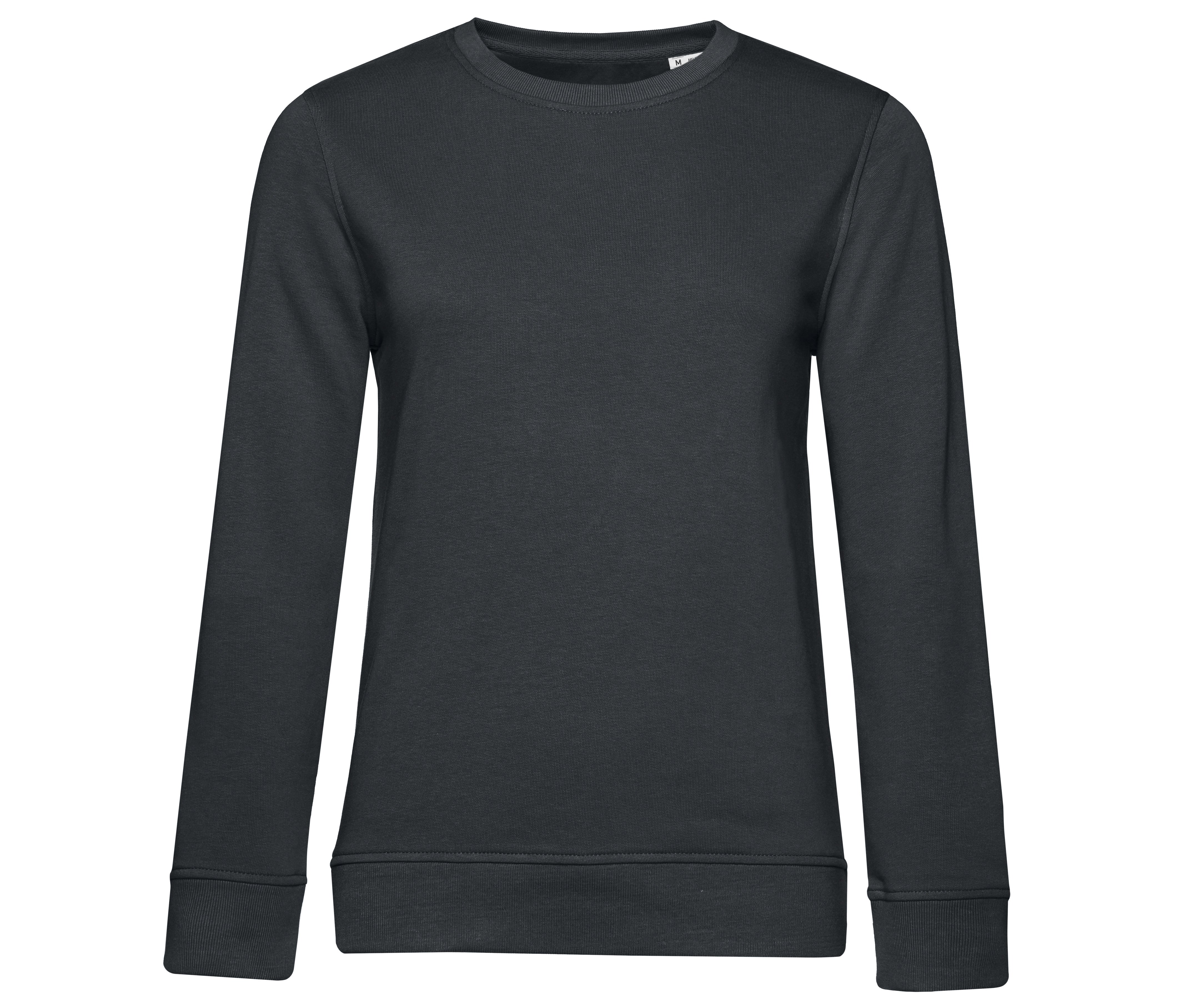 Sudadera Orgánica con Cuello Redondo por Mujer - B&C BCW32B