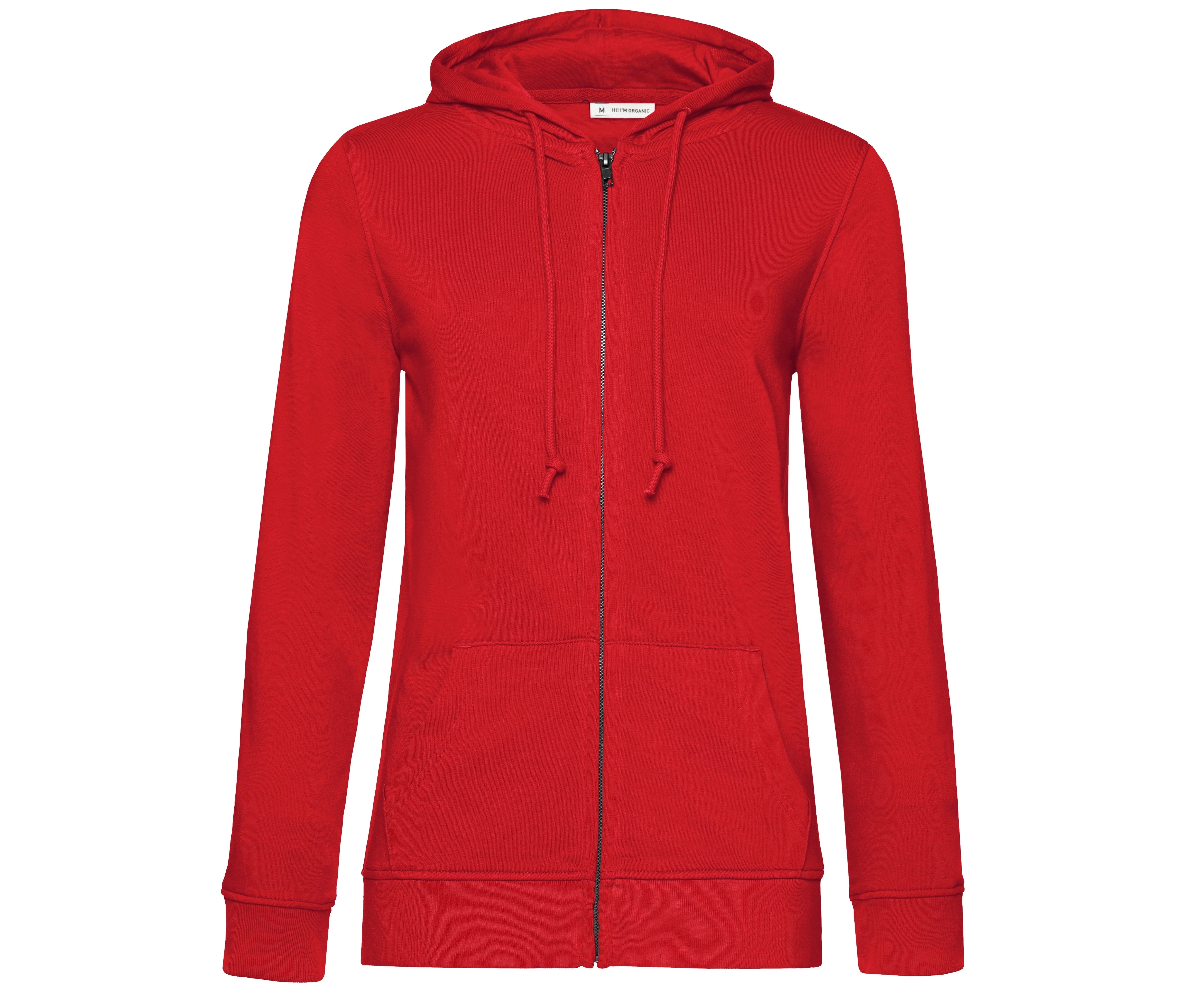 Sudadera Orgánica Cremallera con Capucha por Mujer - B&C BCW36B