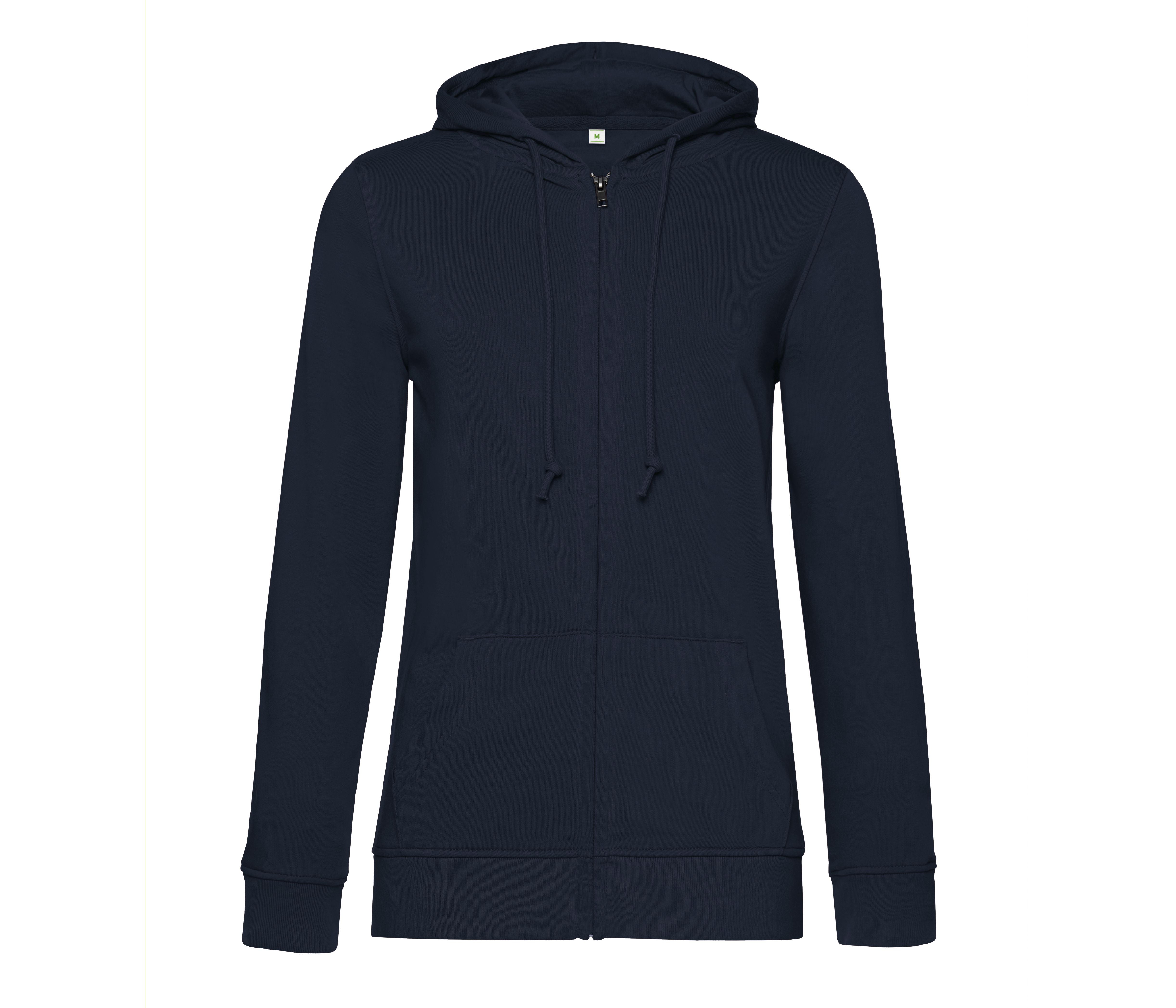 Sudadera Orgánica Cremallera con Capucha por Mujer - B&C BCW36B