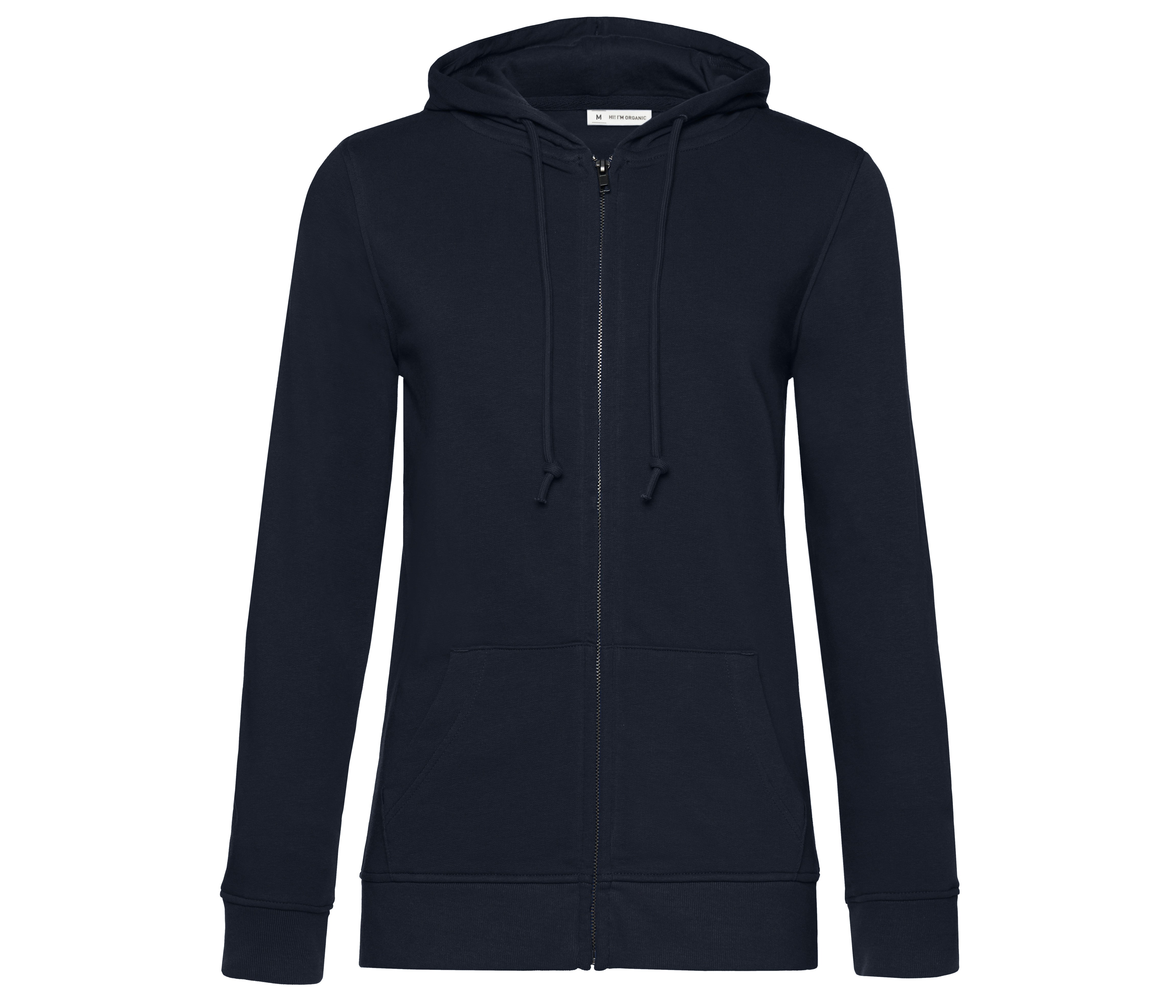 Sudadera Orgánica Cremallera con Capucha por Mujer - B&C BCW36B