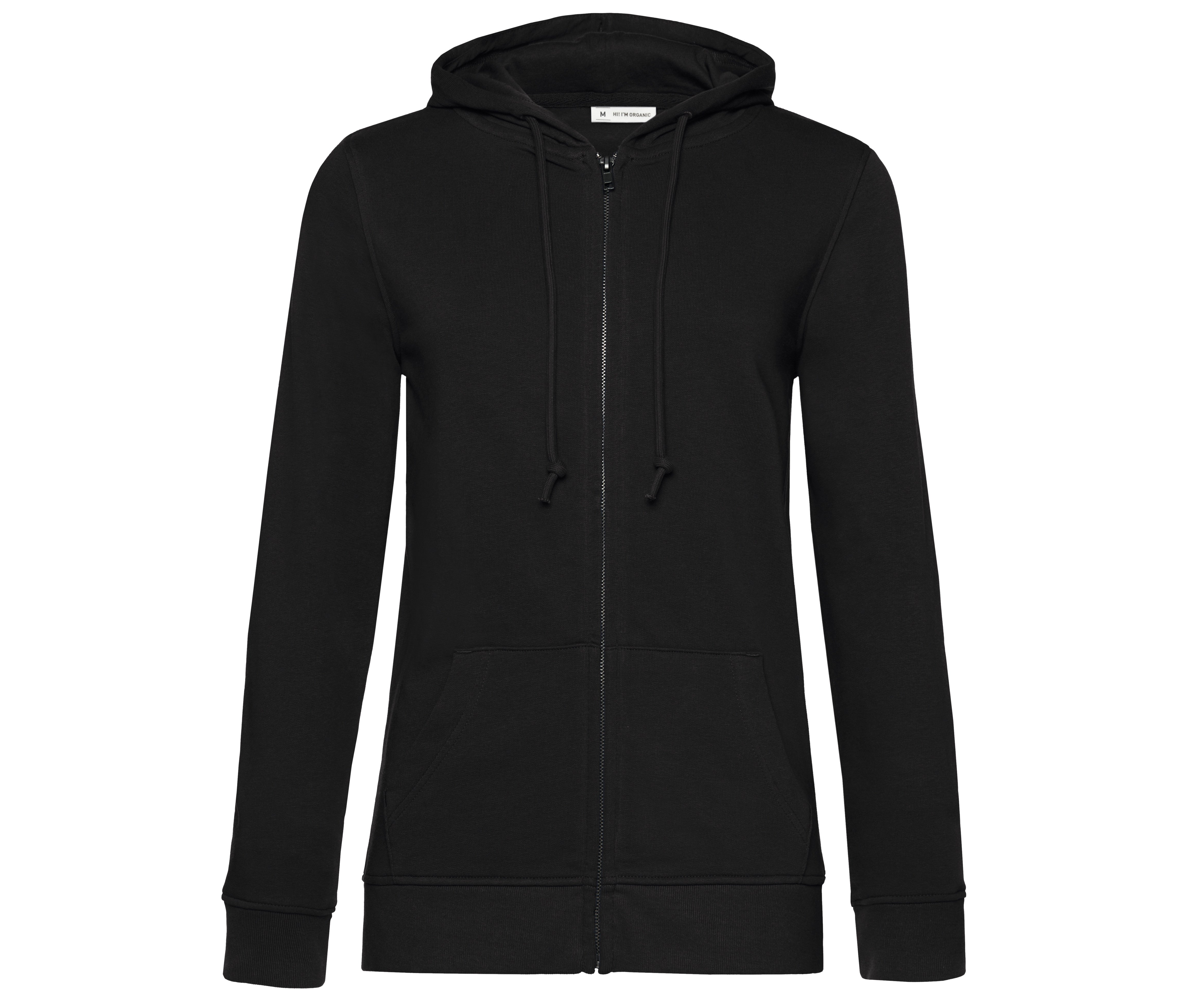 Sudadera Orgánica Cremallera con Capucha por Mujer - B&C BCW36B