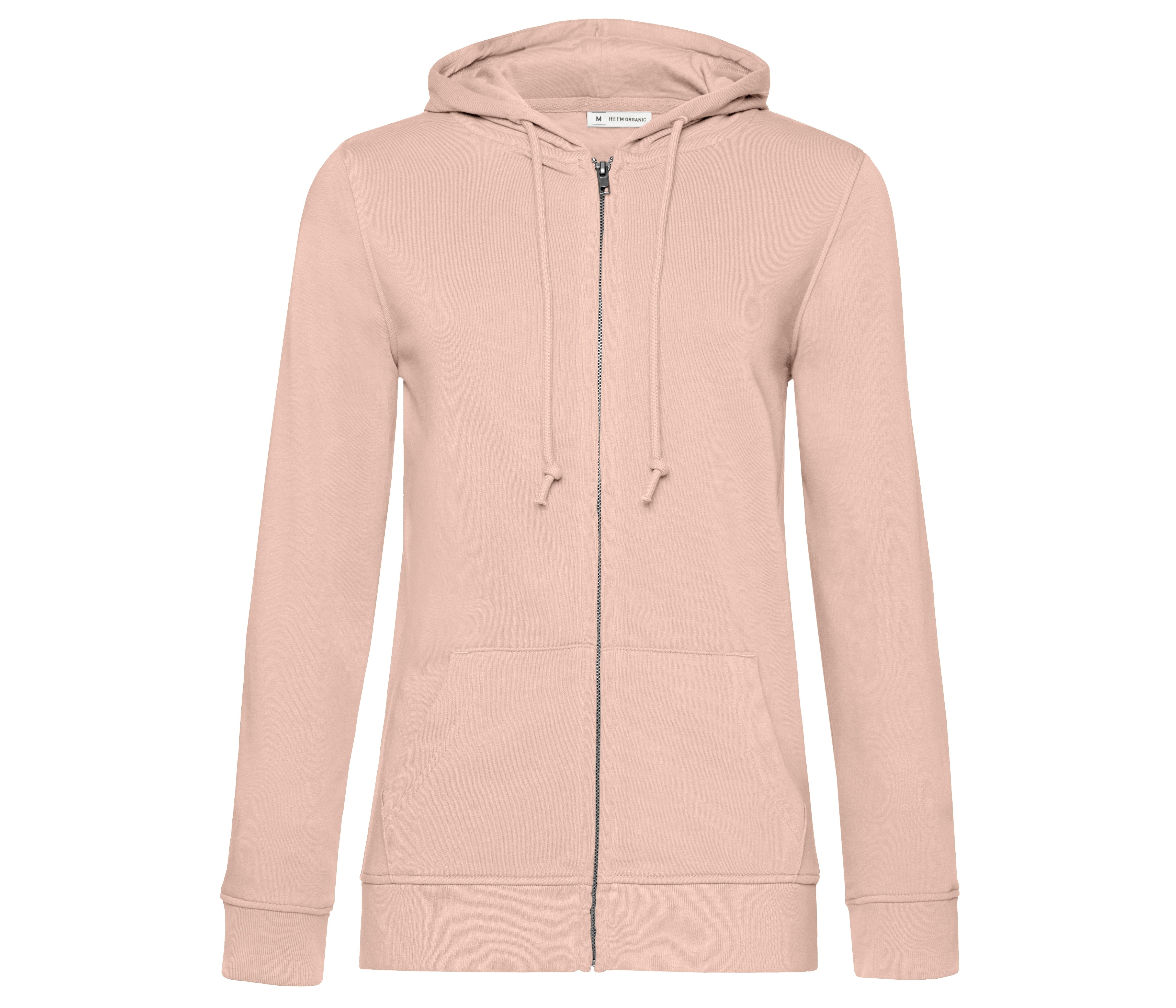 Sudadera Orgánica Cremallera con Capucha por Mujer - B&C BCW36B