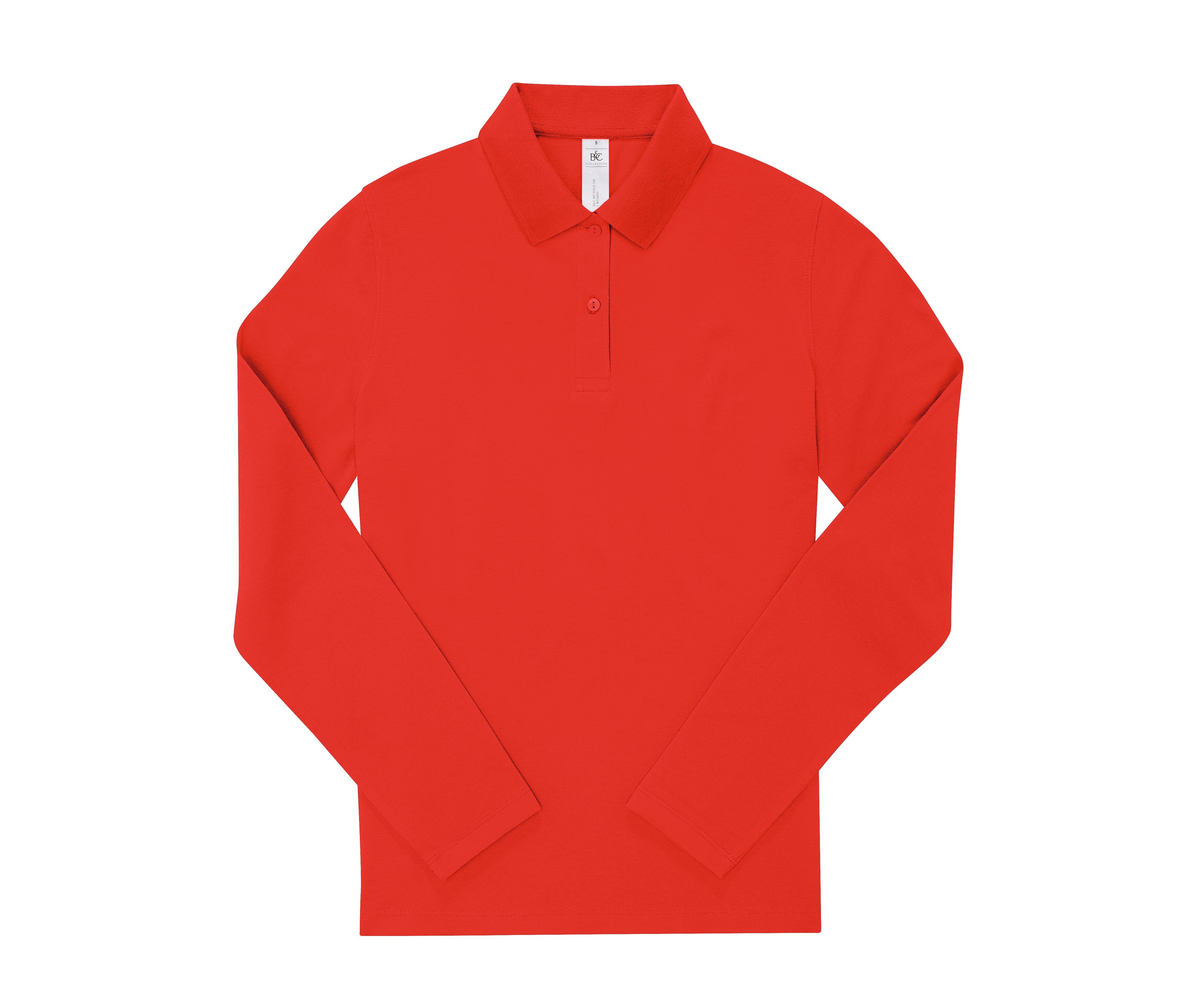 Polo de Mujer de Manga Larga 180 - B&C BCW462