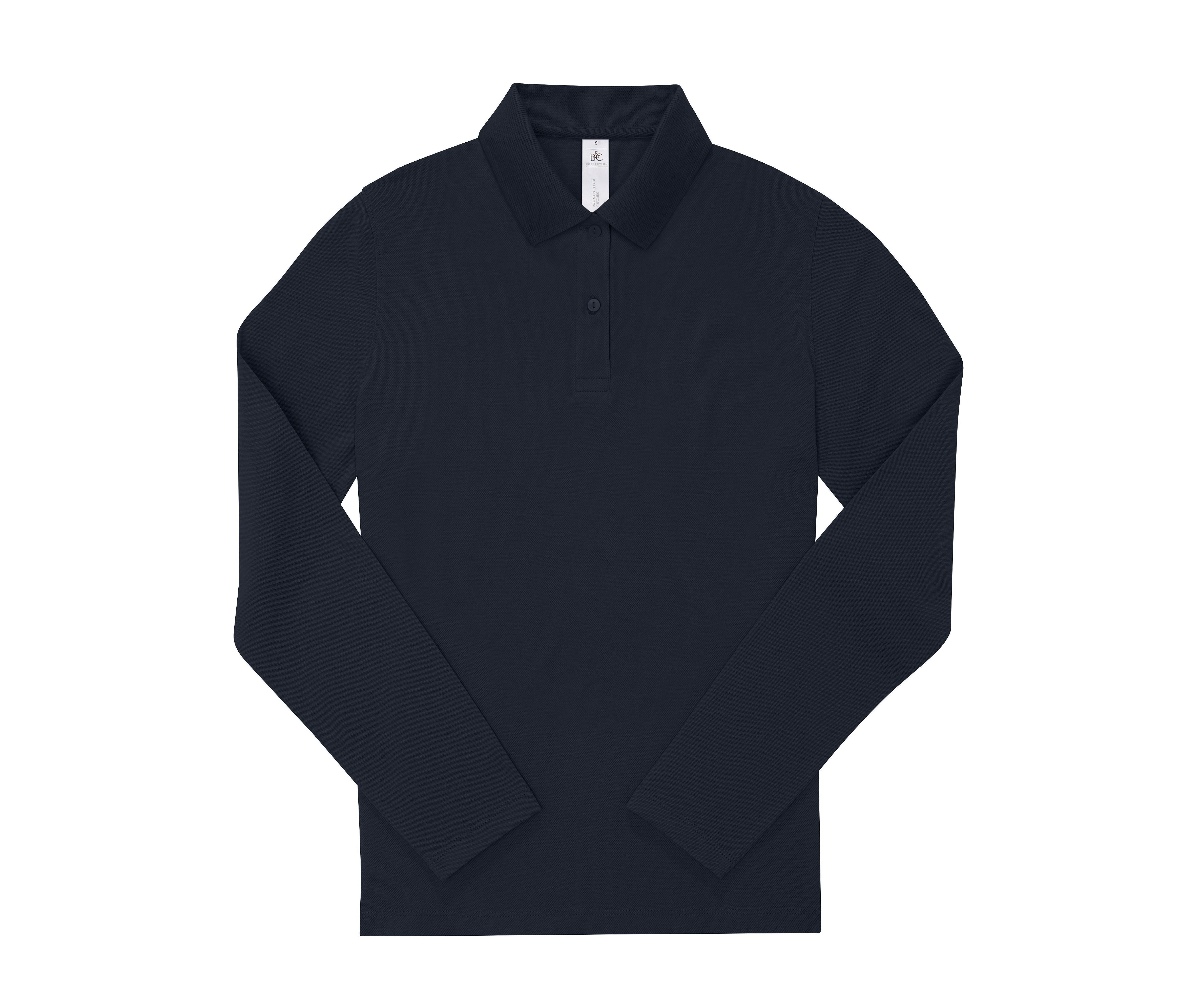 Polo de Mujer de Manga Larga 180 - B&C BCW462