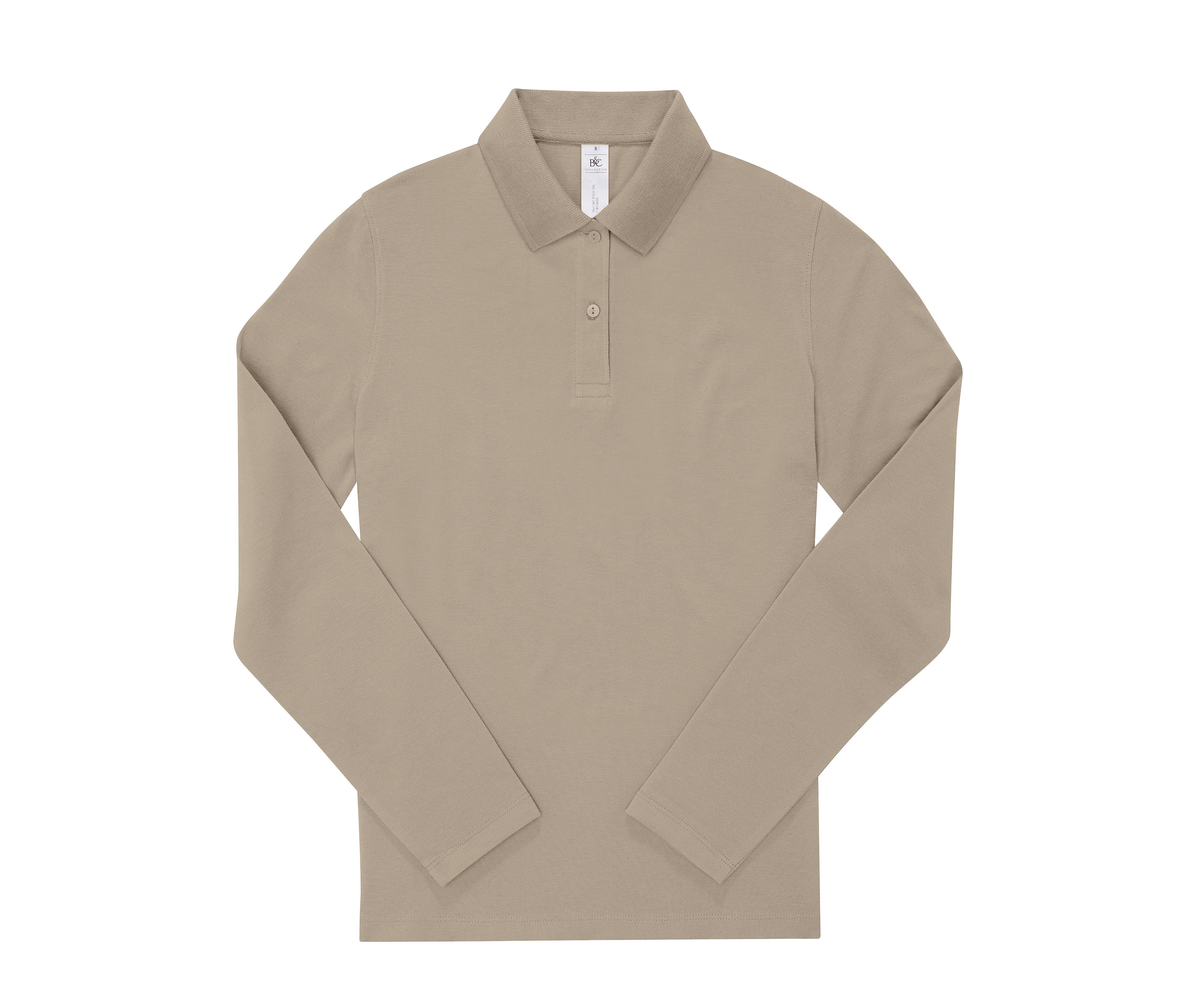 Polo de Mujer de Manga Larga 180 - B&C BCW462