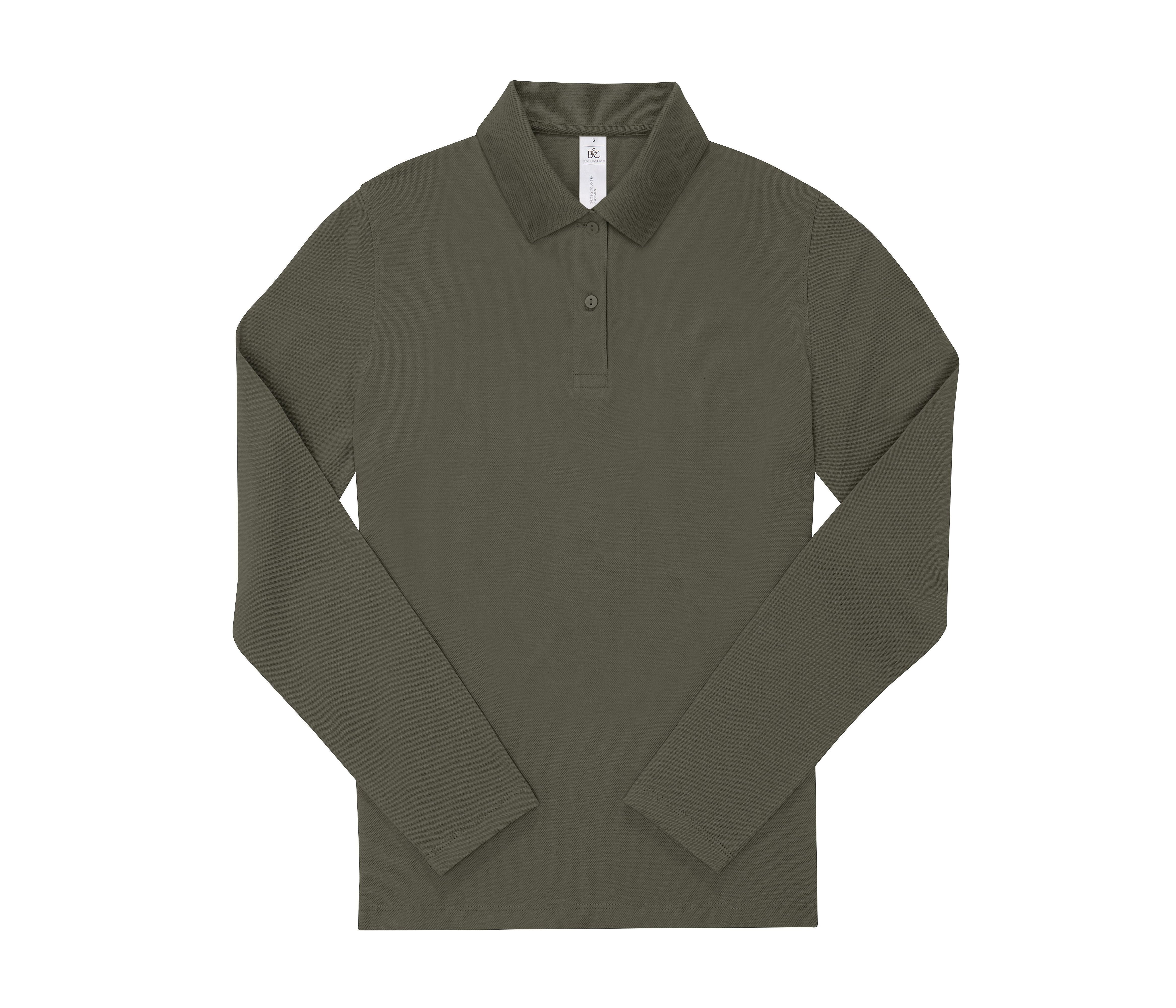 Polo de Mujer de Manga Larga 180 - B&C BCW462