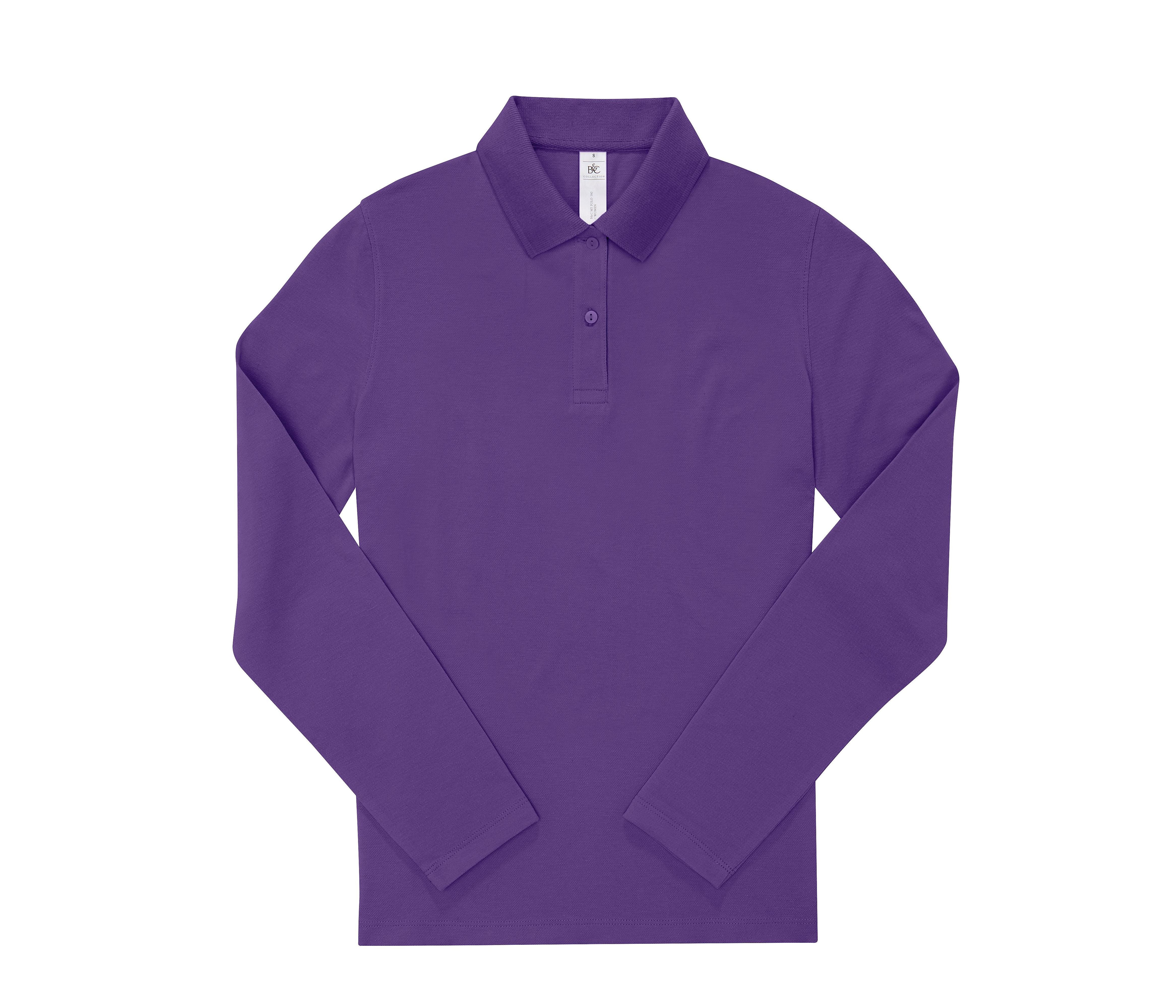 Polo de Mujer de Manga Larga 180 - B&C BCW462