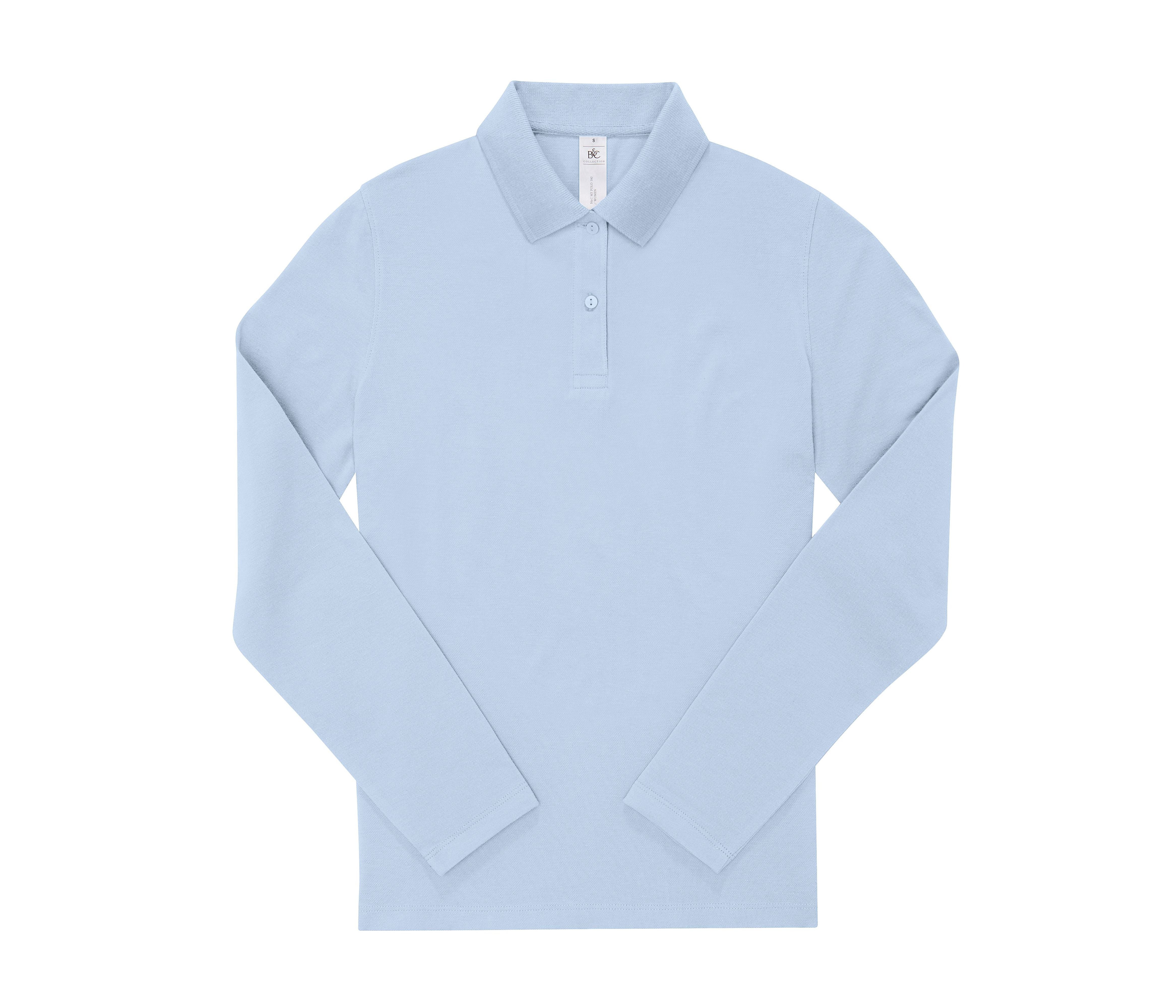 Polo de Mujer de Manga Larga 180 - B&C BCW462