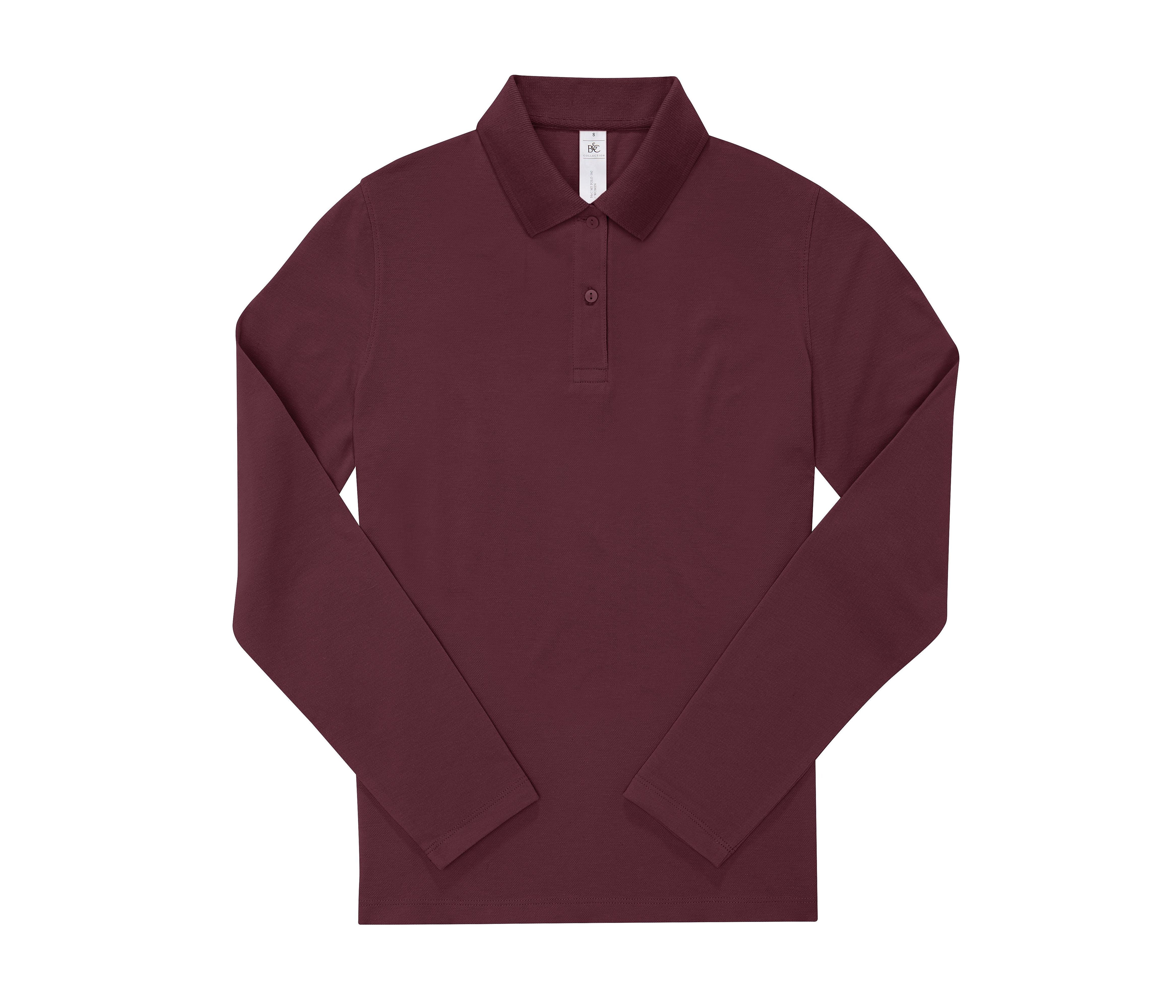 Polo de Mujer de Manga Larga 180 - B&C BCW462