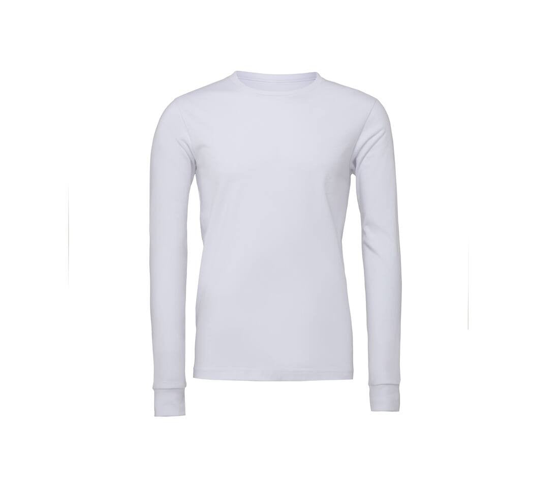 T-shirt unisexe à manches longues en jersey