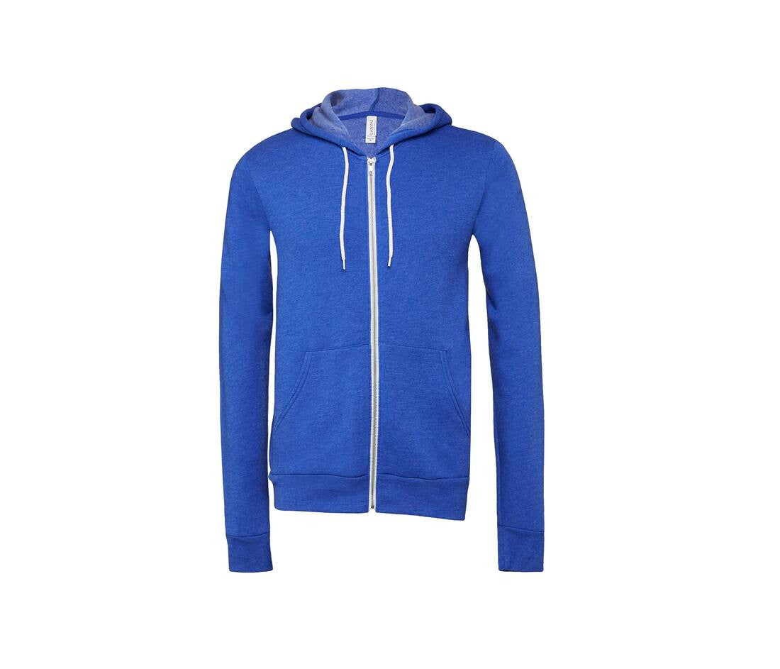 Unisex Fleece Vollzip Hoodie