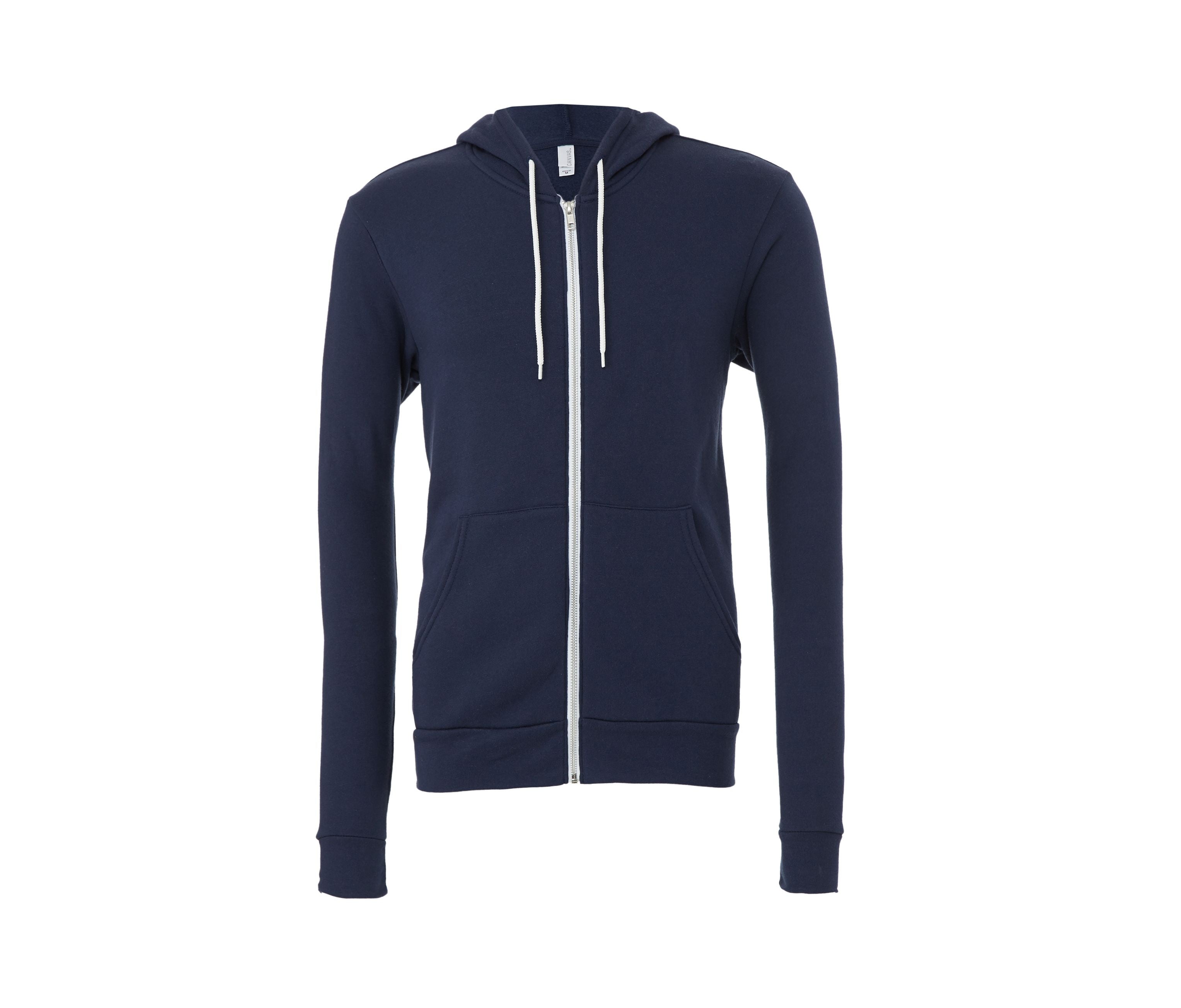 Sudadera con Capucha Cremallera Unisex - Bella+Canvas BE3739