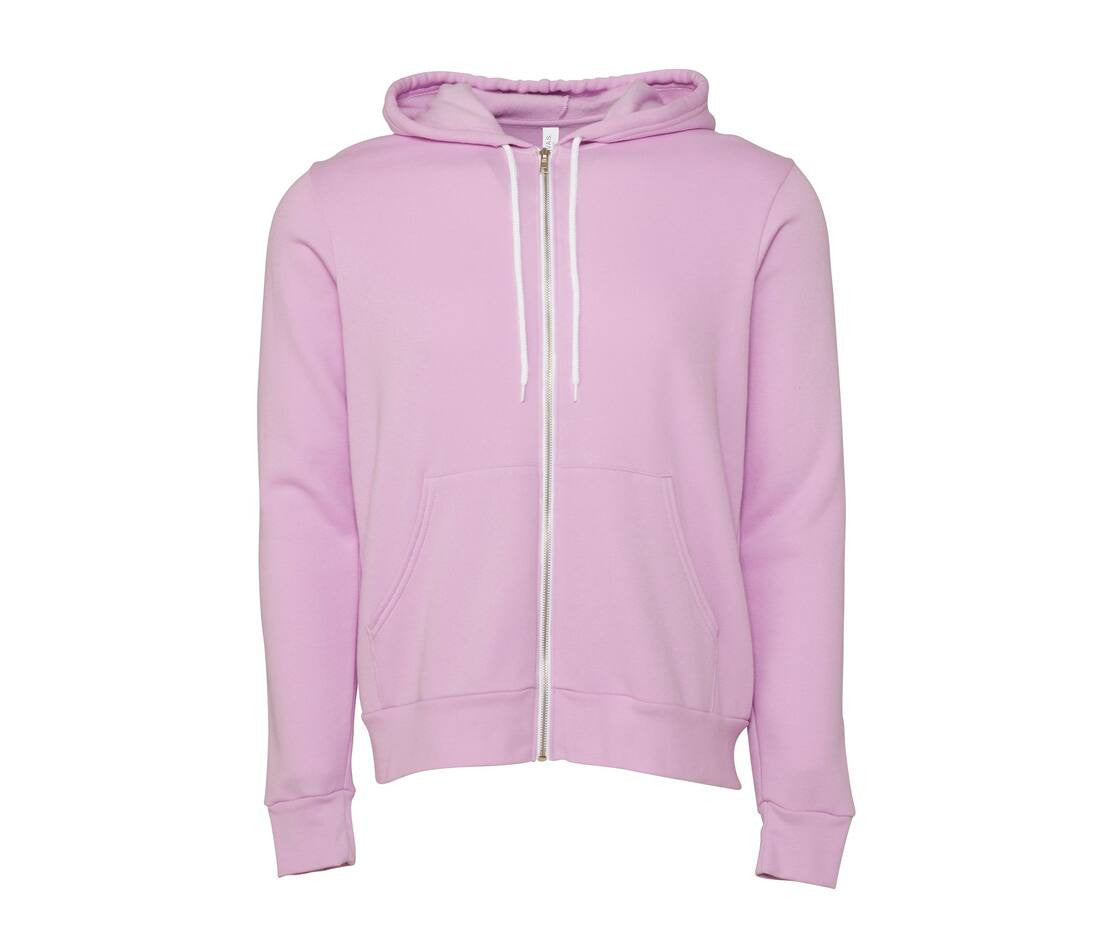 Unisex Fleece Vollzip Hoodie