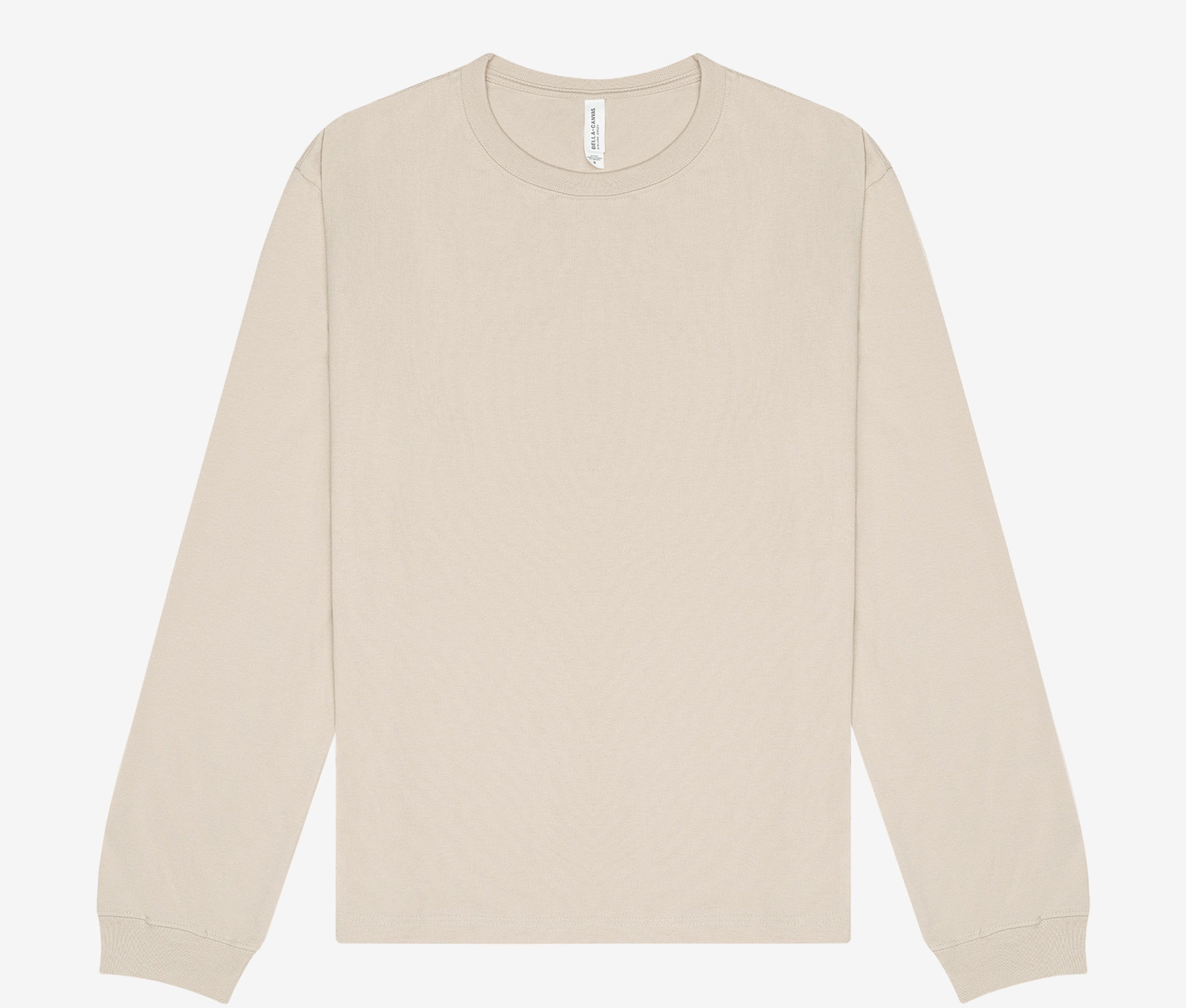 Camiseta Pesada Unisex de Manga Larga - Bella+Canvas BE4651