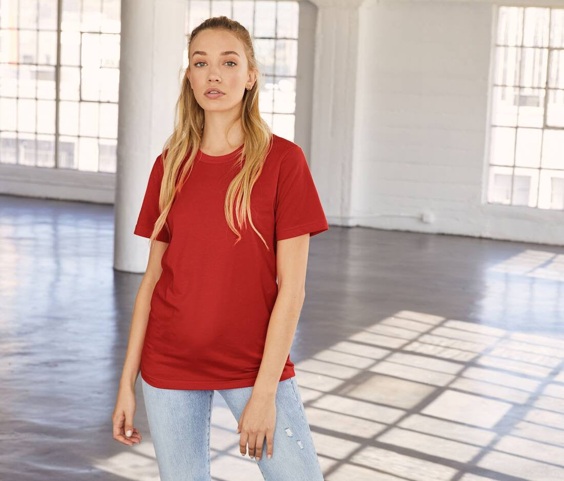T-shirt à manches courtes en jersey décontracté pour femmes