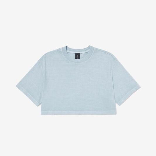 Camiseta de Mujer Gruesa, Corta (cropped) con Efecto Desgastado - Bella+Canvas BE6882GD