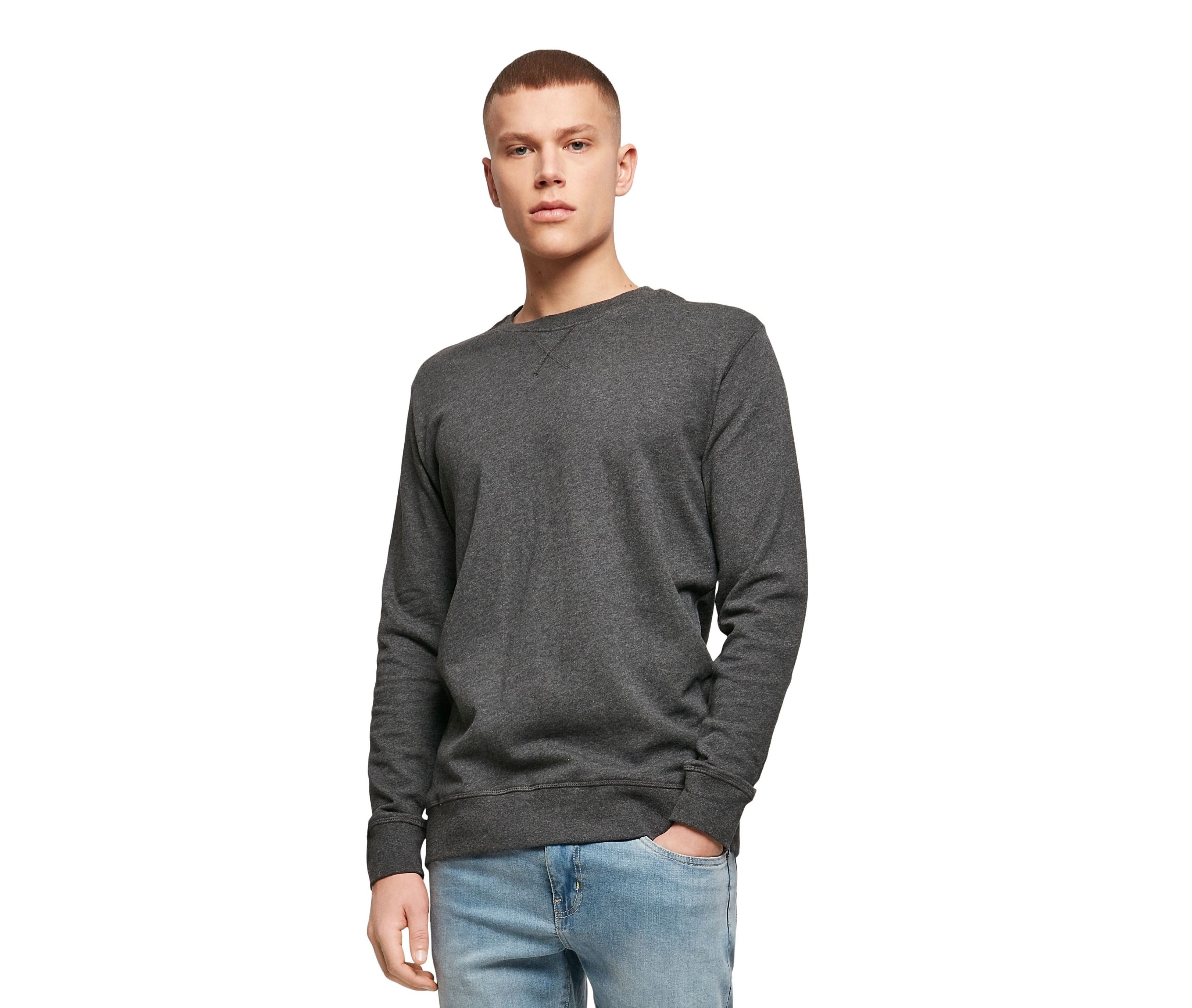 Sudadera Ligera con Cuello Redondo - Build Your Brand BY010 - imagen 1